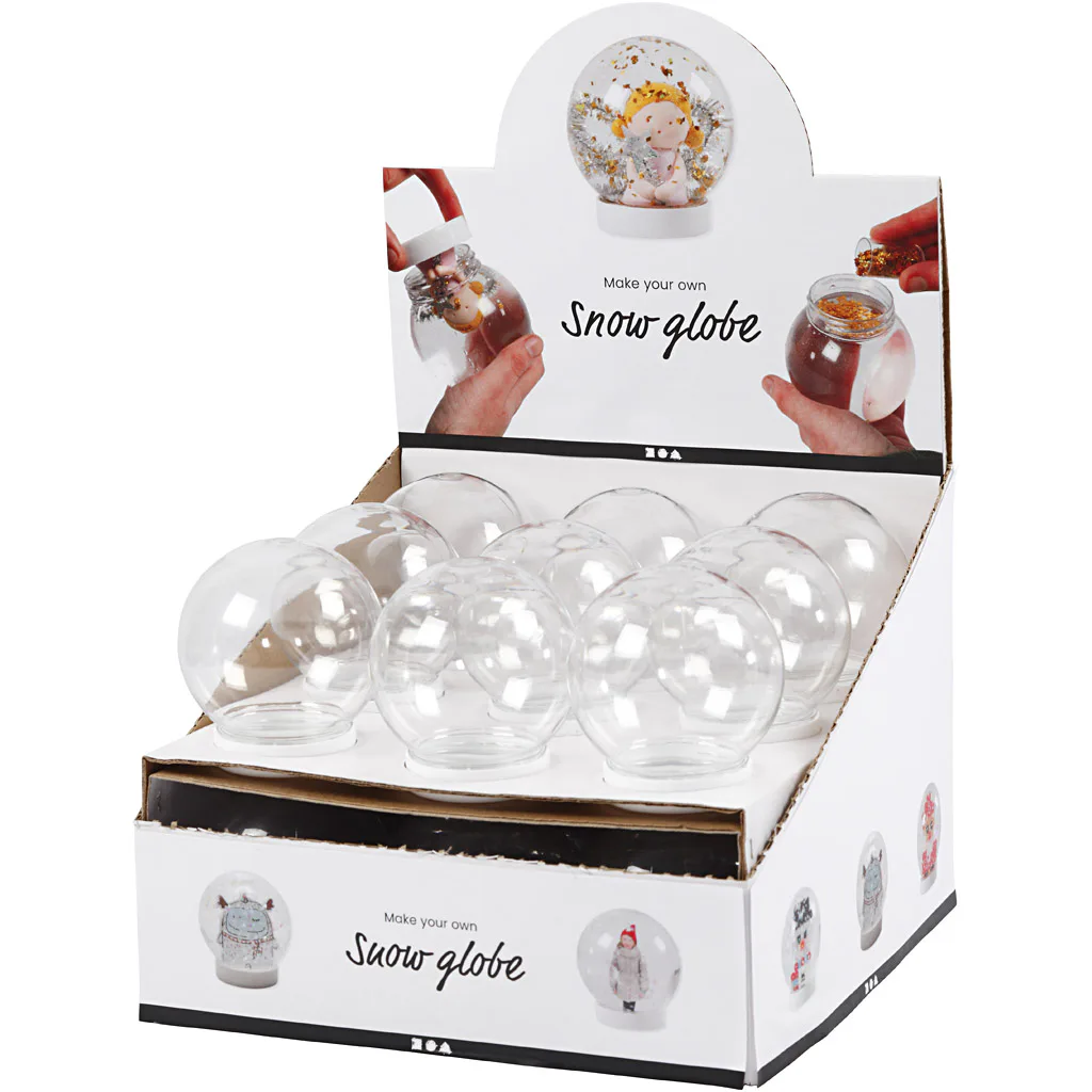 Snøkule Creativ Company Hull 4,7 cm 18-Pk