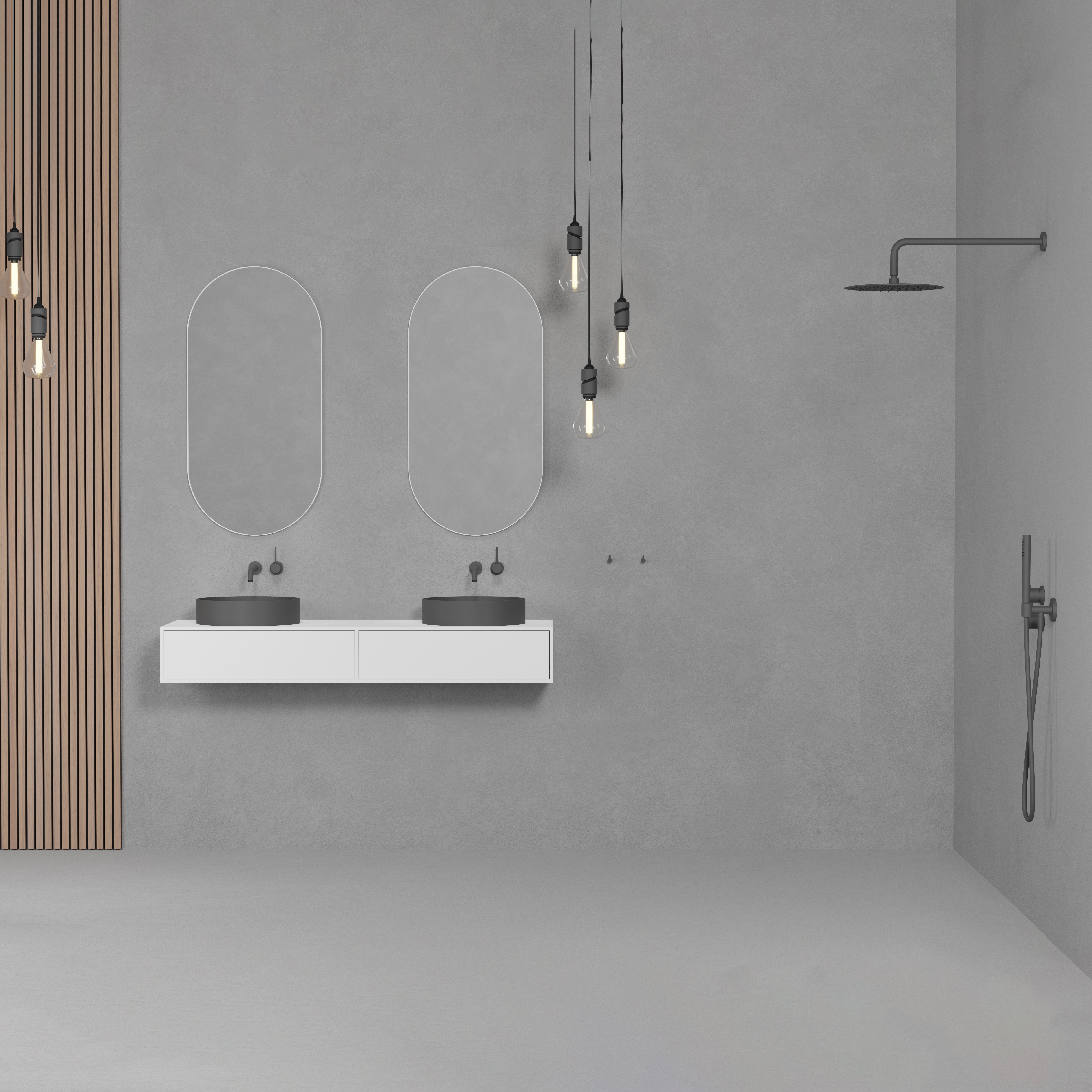 Servantbatteri Scandtap Steel Harmonized 1 for Innbygging