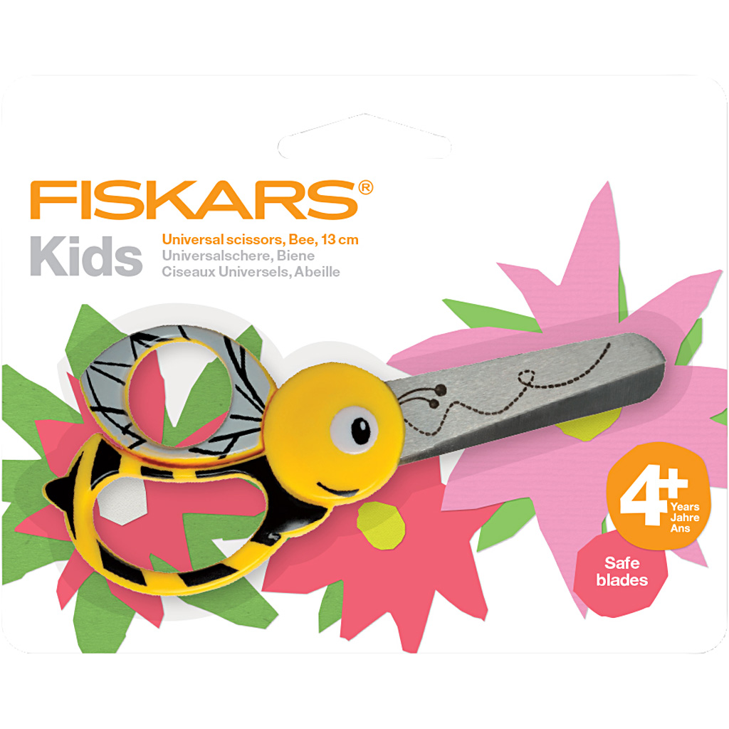 Barnesaks Fiskars med Dyremotiv Bie L: 13 cm 1 Stk