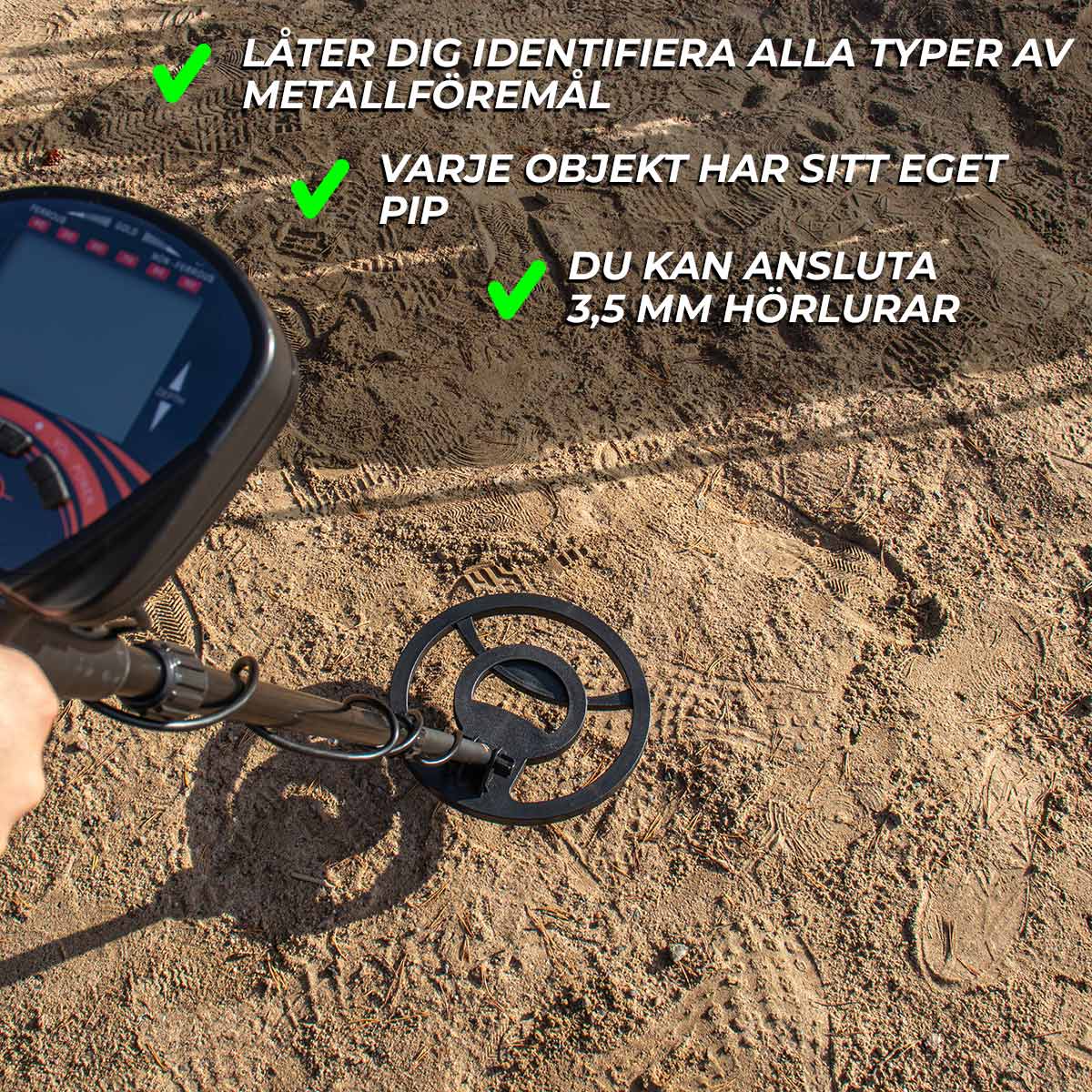 Metall detektor Klondike Professional