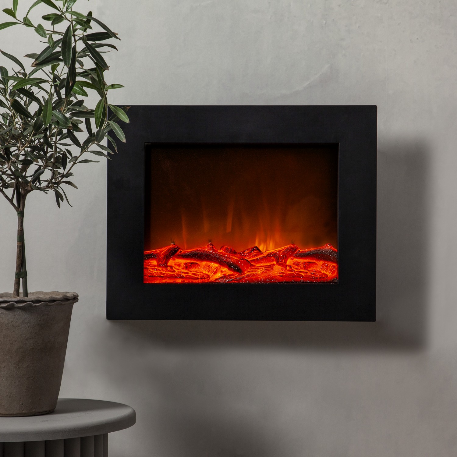 Innendørs dekorasjon Star Trading Peis 50x16x40 cm