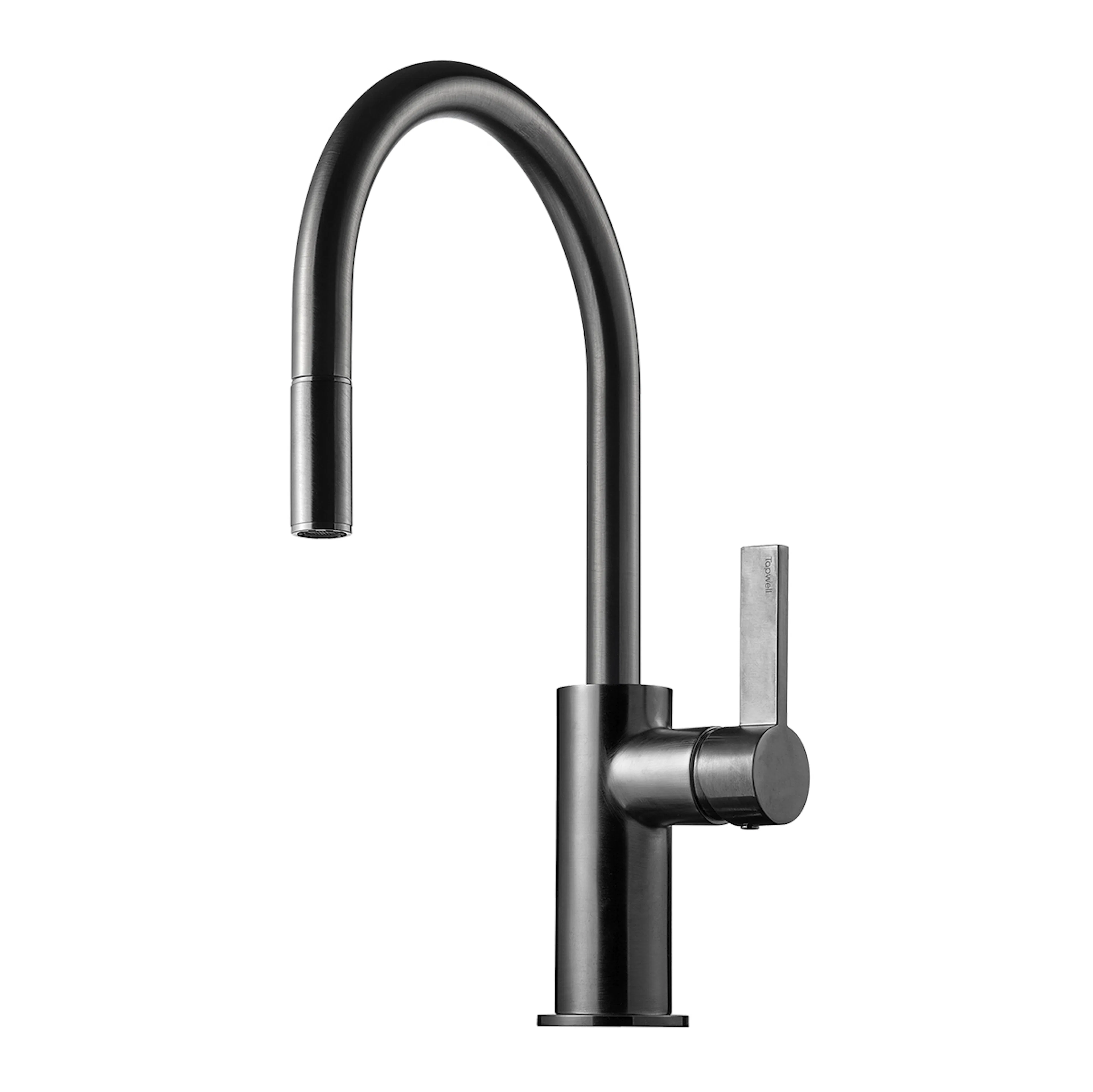 Børstet Black Chrome