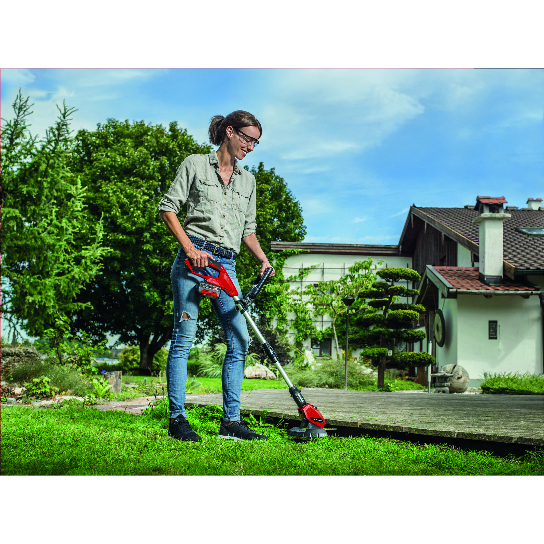 Trimmer Einhell Expert GE-CT 18 Li uten Batteri