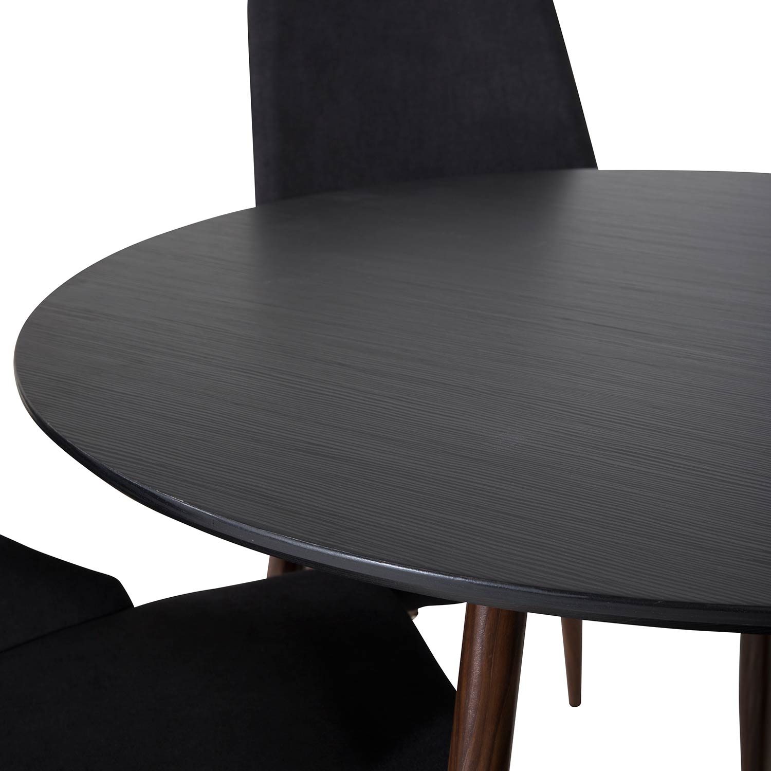 Spisegruppe Venture Home Plake1 med 4 Laura Stoler Polyester Rundt