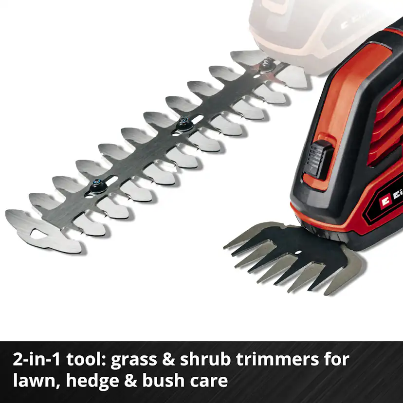 Multitrimmer Gress og Hekklipper Einhell GE-CG 18/100 Li Uten Batteri og Lader