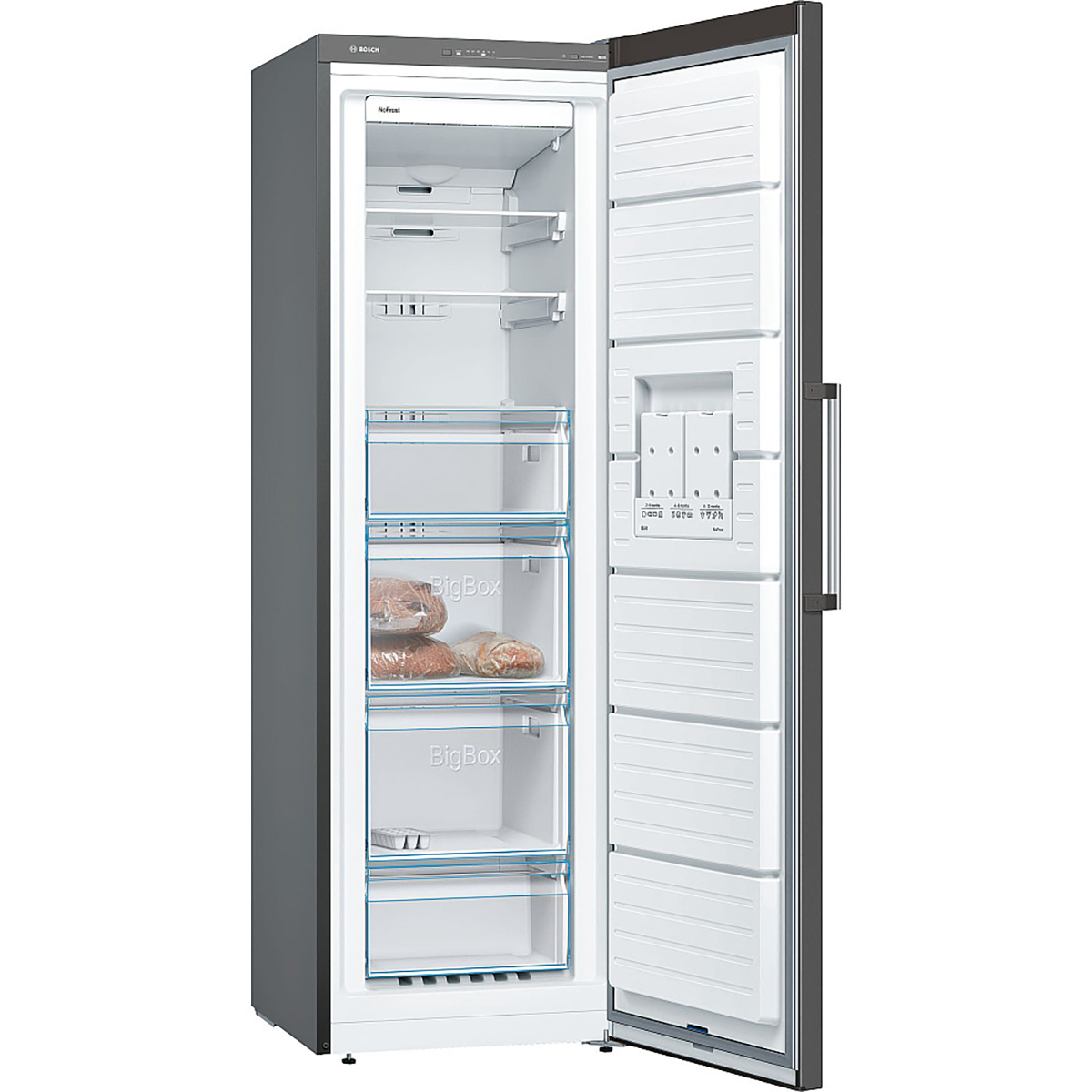 Kjøl/Fryser Bosch KSV36VXDP-GSN36VXEP Serie 4 Frittstående