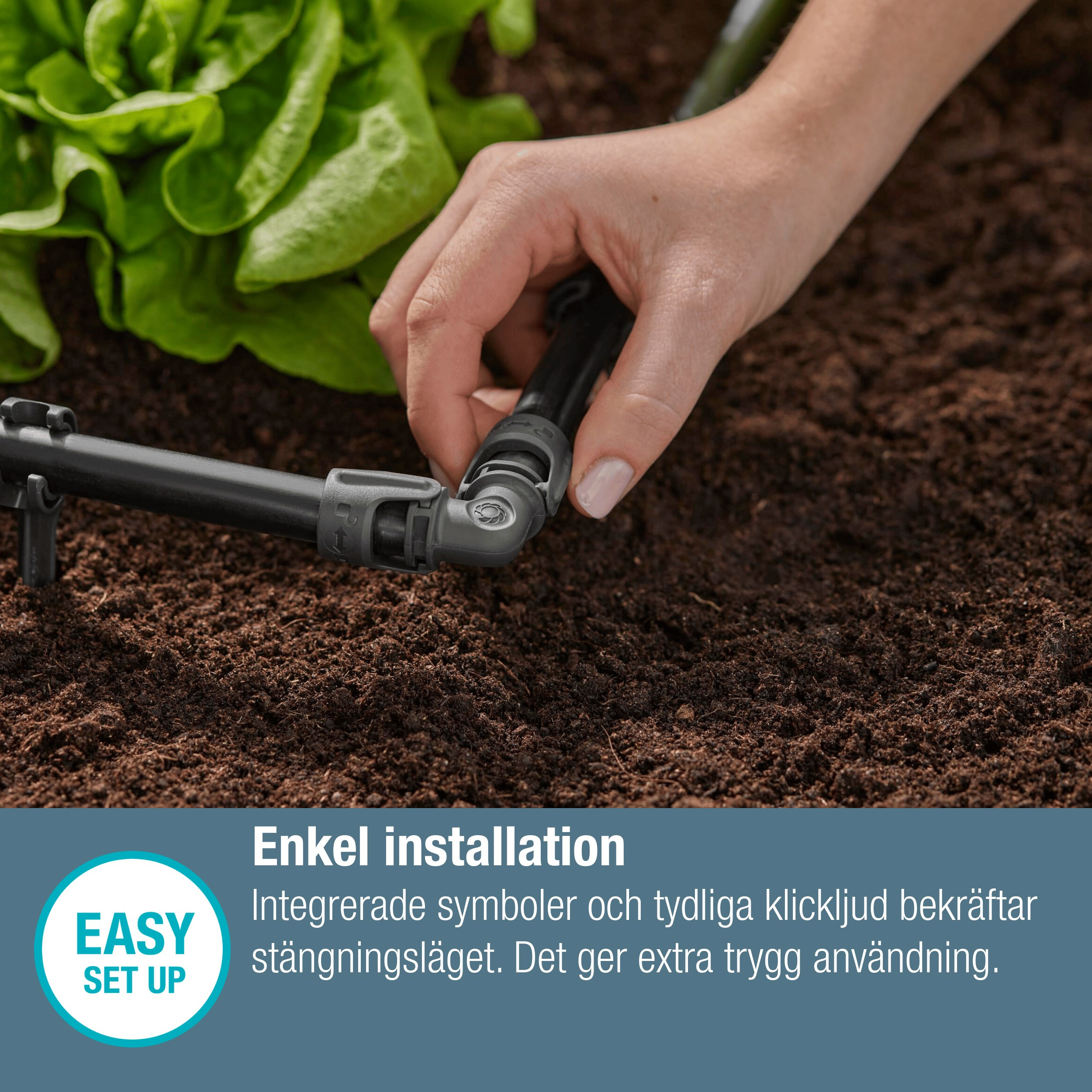 L-kobling Gardena Micro-Drip 13 mm