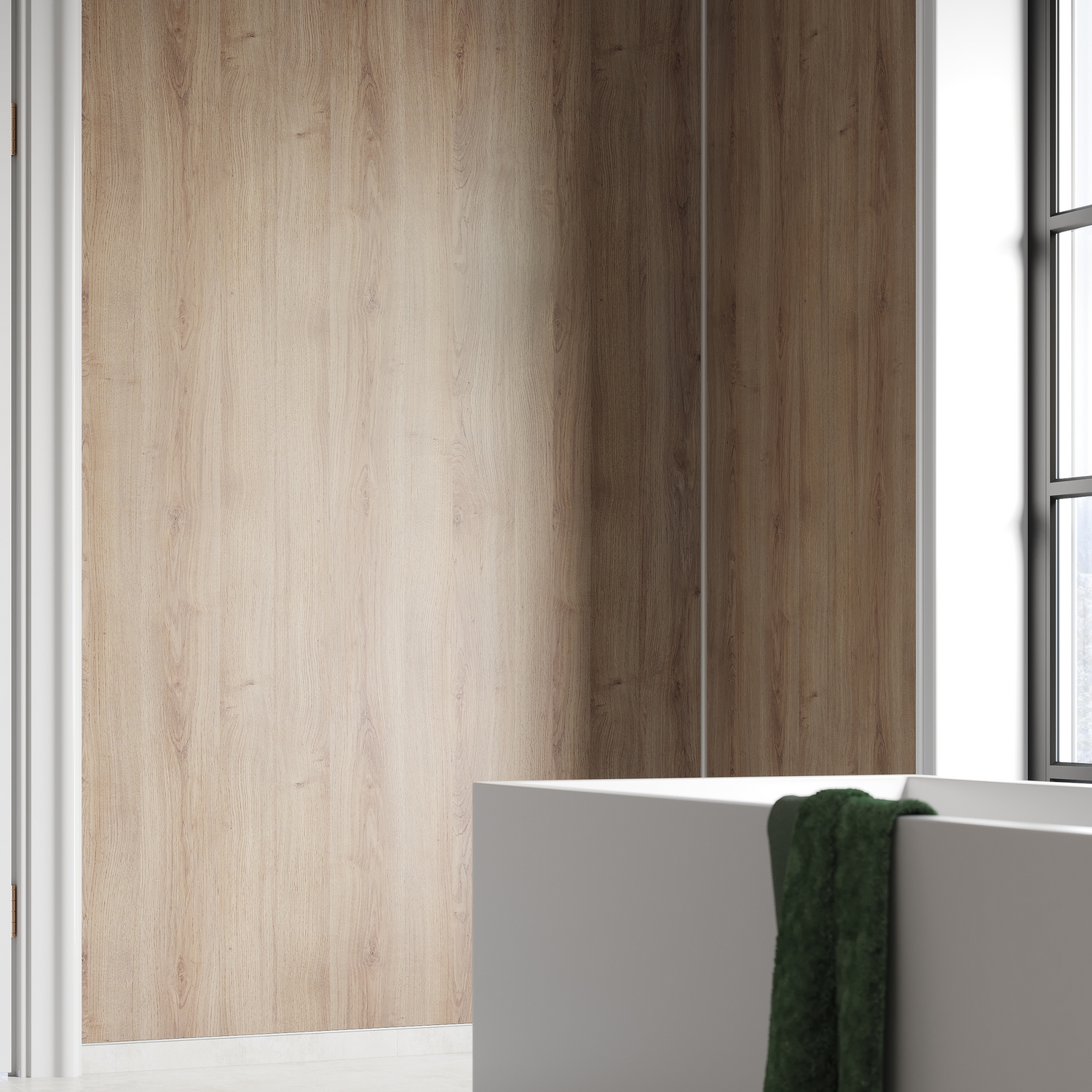 Baderomspanel Fibo 0164 S Oak Nature