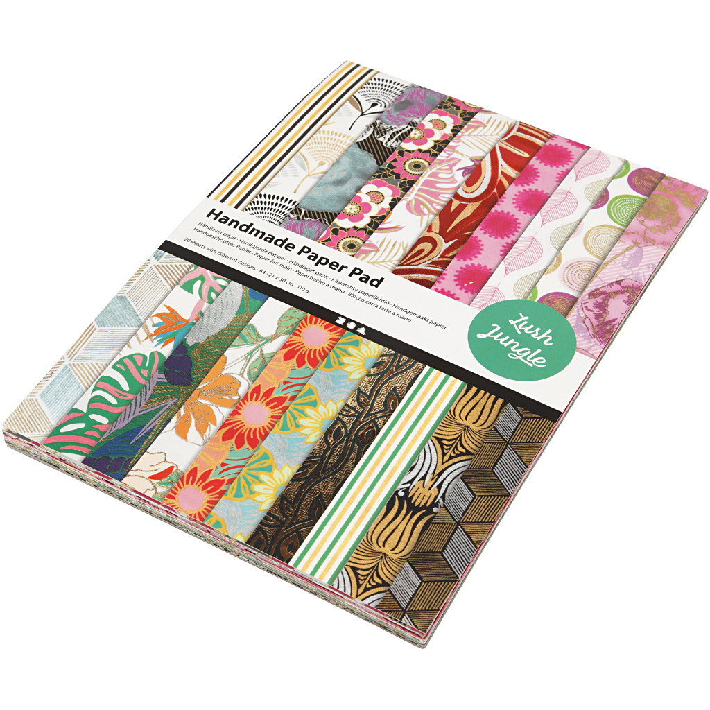 Handlaget Creativ Company Papir A4 210x297 mm 20 Ark/1 Pk