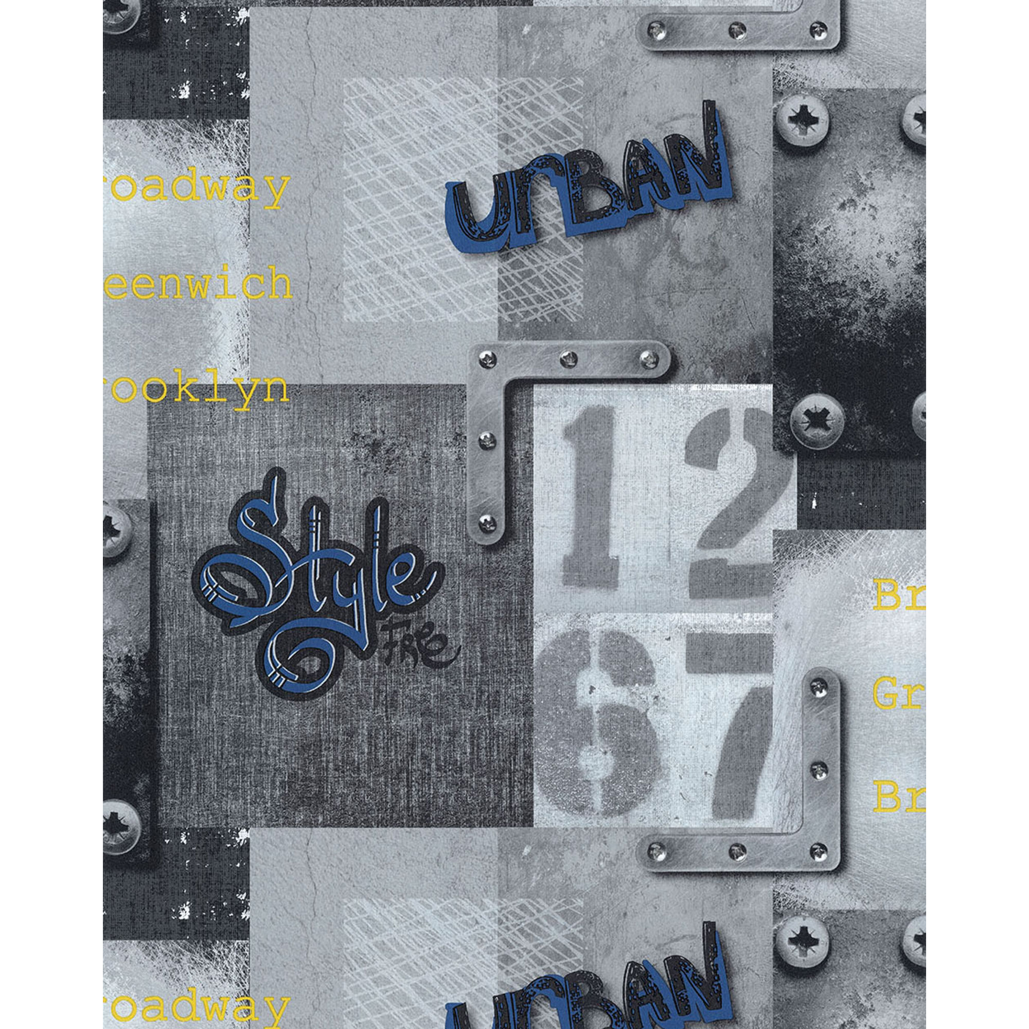 Tapet Lut&eacute;ce Urban Style Bleu 11201701