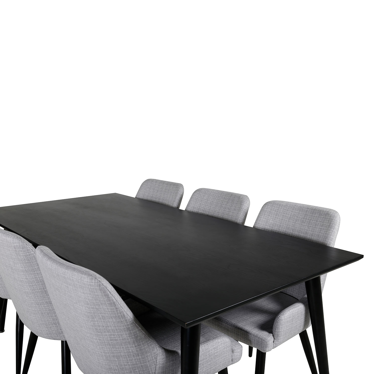Spisegruppe Venture Home Dipp med 6 Plaza Stoler