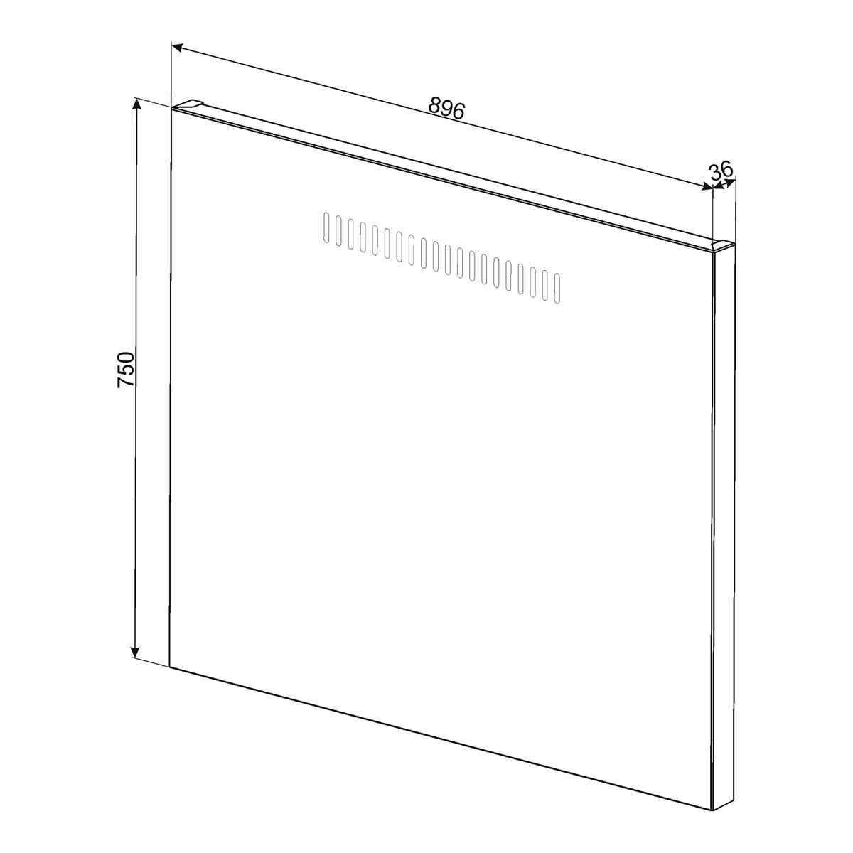 Sprutbeskyttelse Smeg KITC9X9