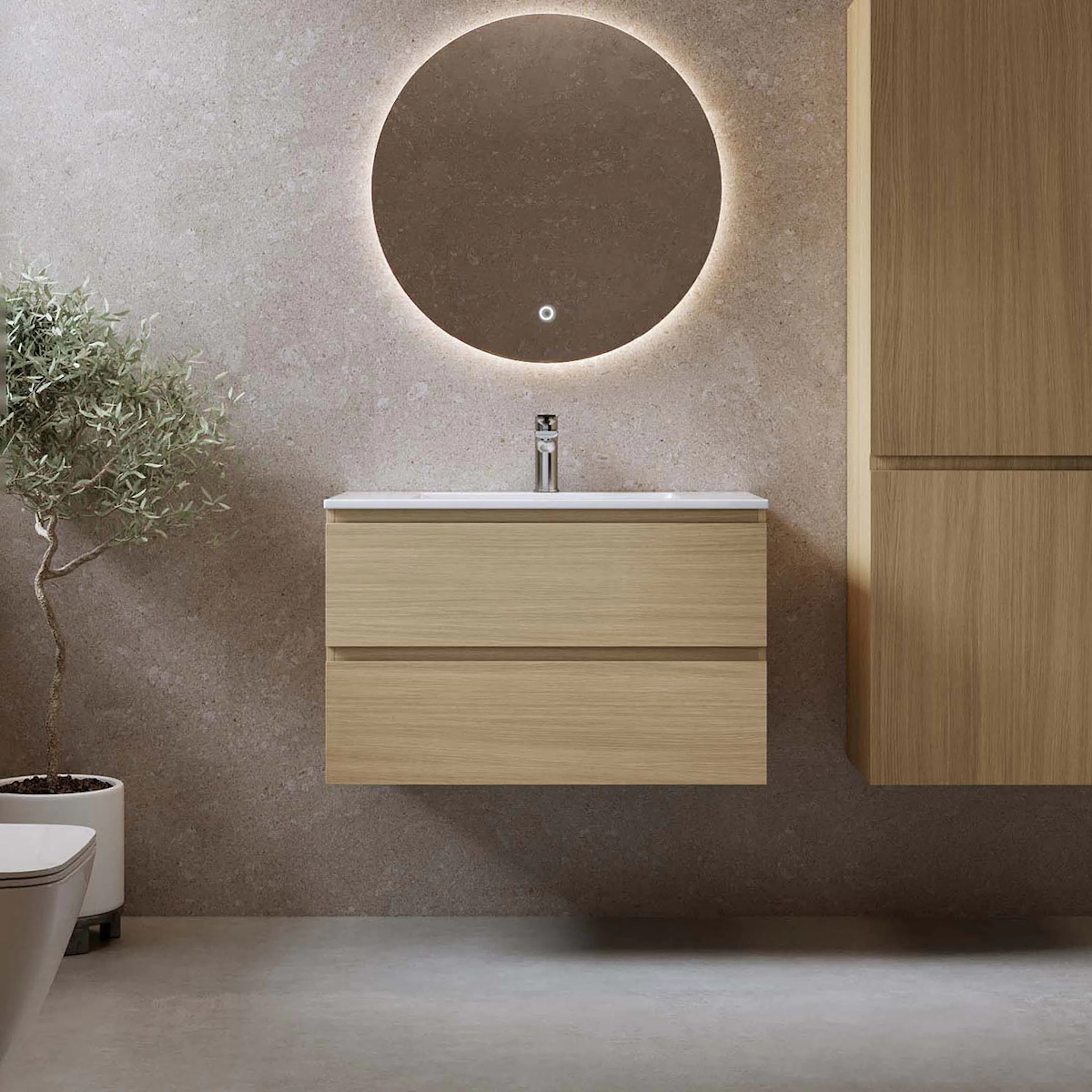 Servantskap Bathlife Eufori Lys Eik