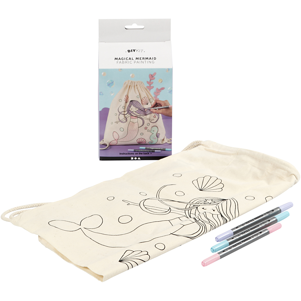 Materiellsett Creativ Company Magical Mermaid 1 Sett/Pk