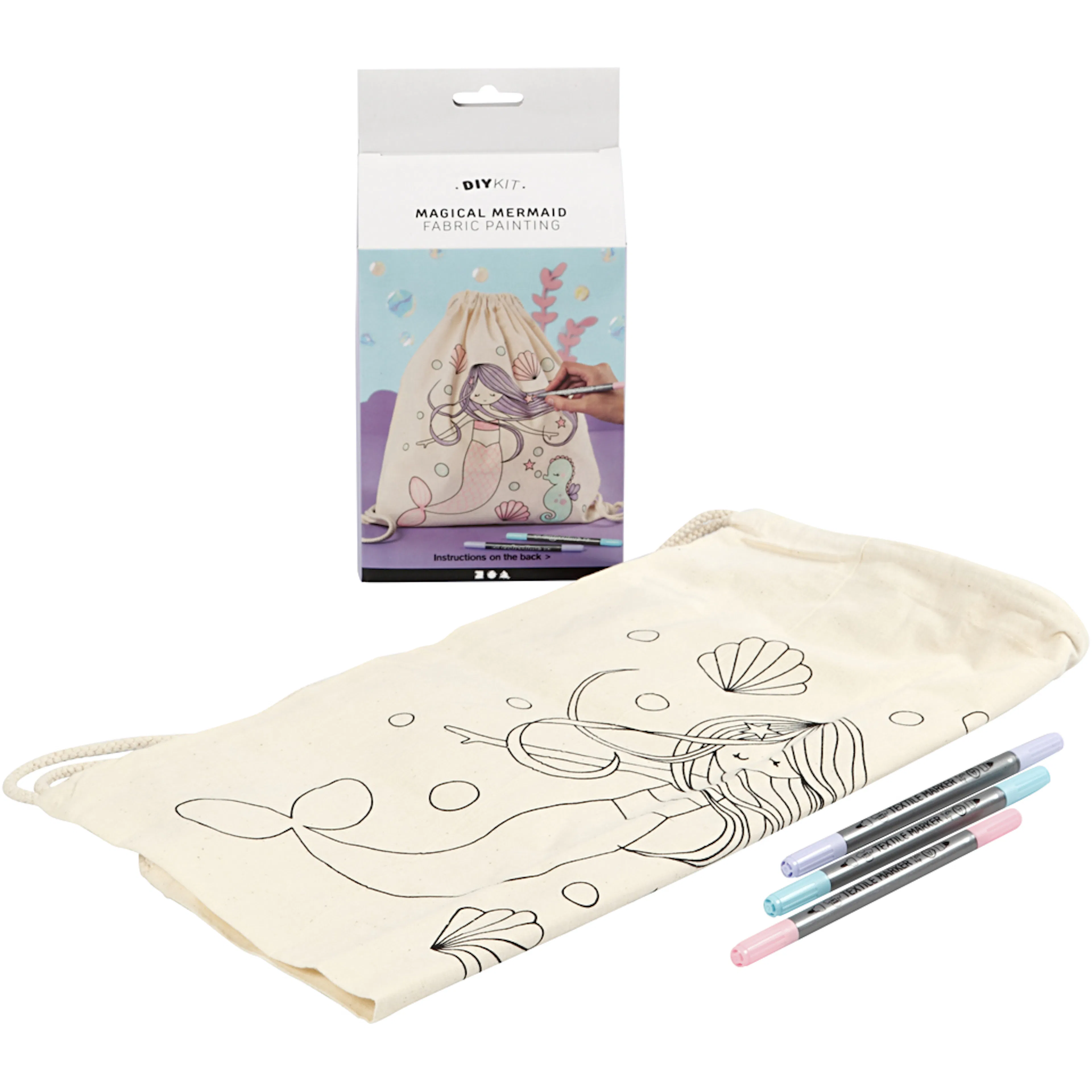 Materiellsett Creativ Company Magical Mermaid 1 Sett/Pk