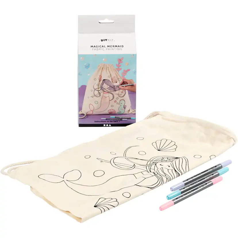 Materiellsett Creativ Company Magical Mermaid 1 Sett/Pk