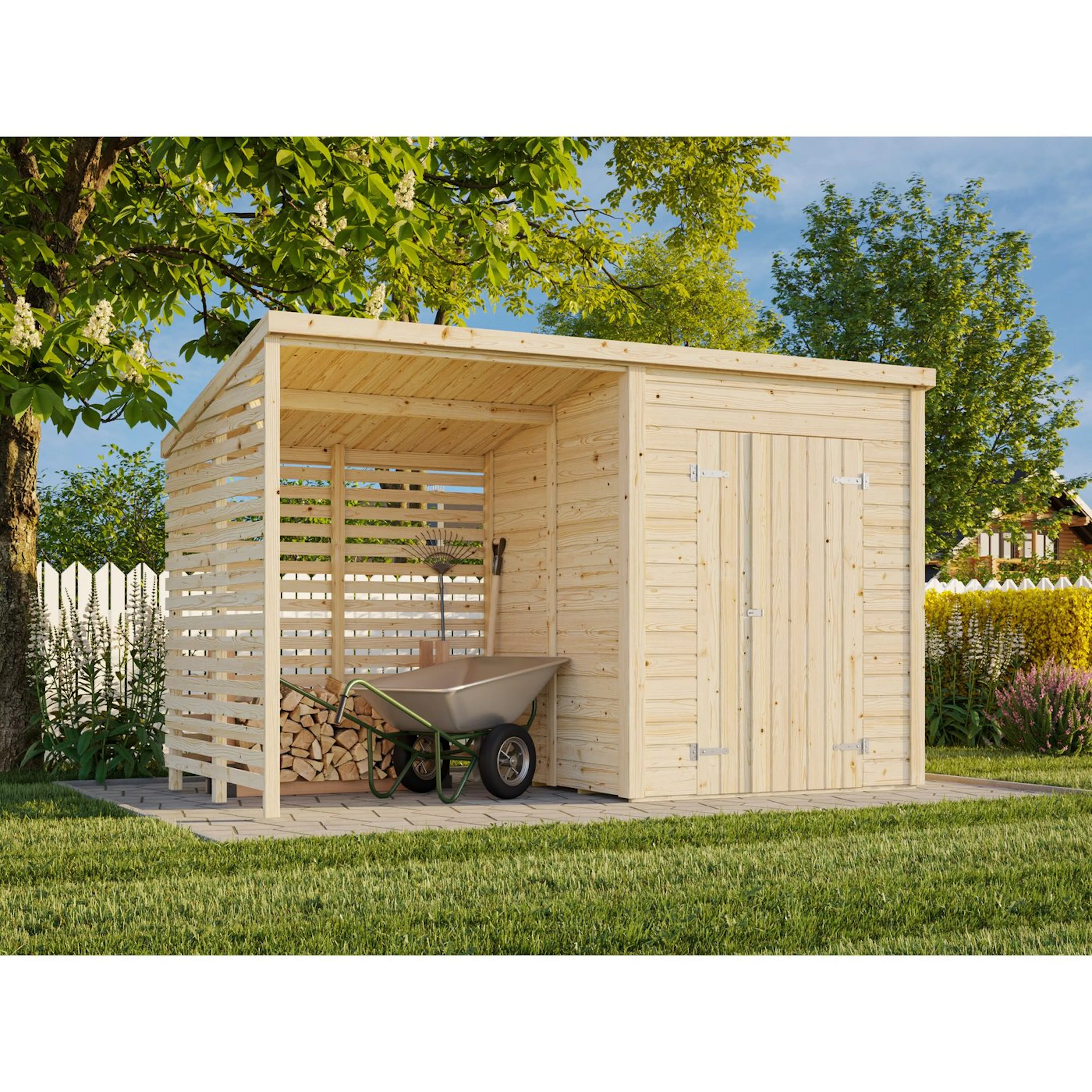Redskapsbod Palmako Leif 3,0 + 2,9 m2