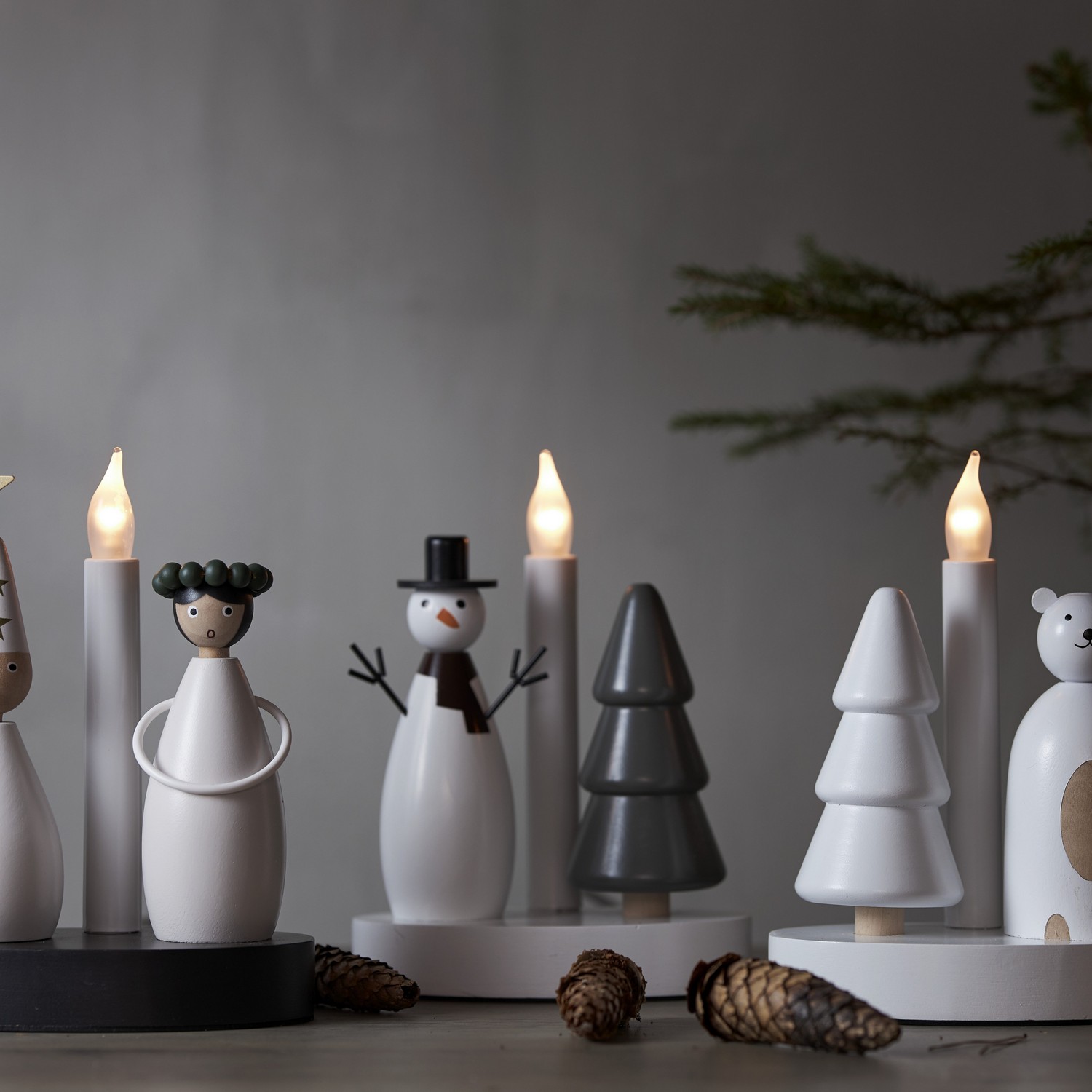 Juledekorasjon Star Trading Christmas Joy Snømann
