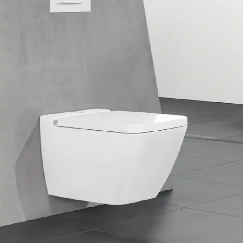 Vägghängd toalett Villeroy & Boch Finion 4664R0R1 Vit Alpin med Ceramic Plus