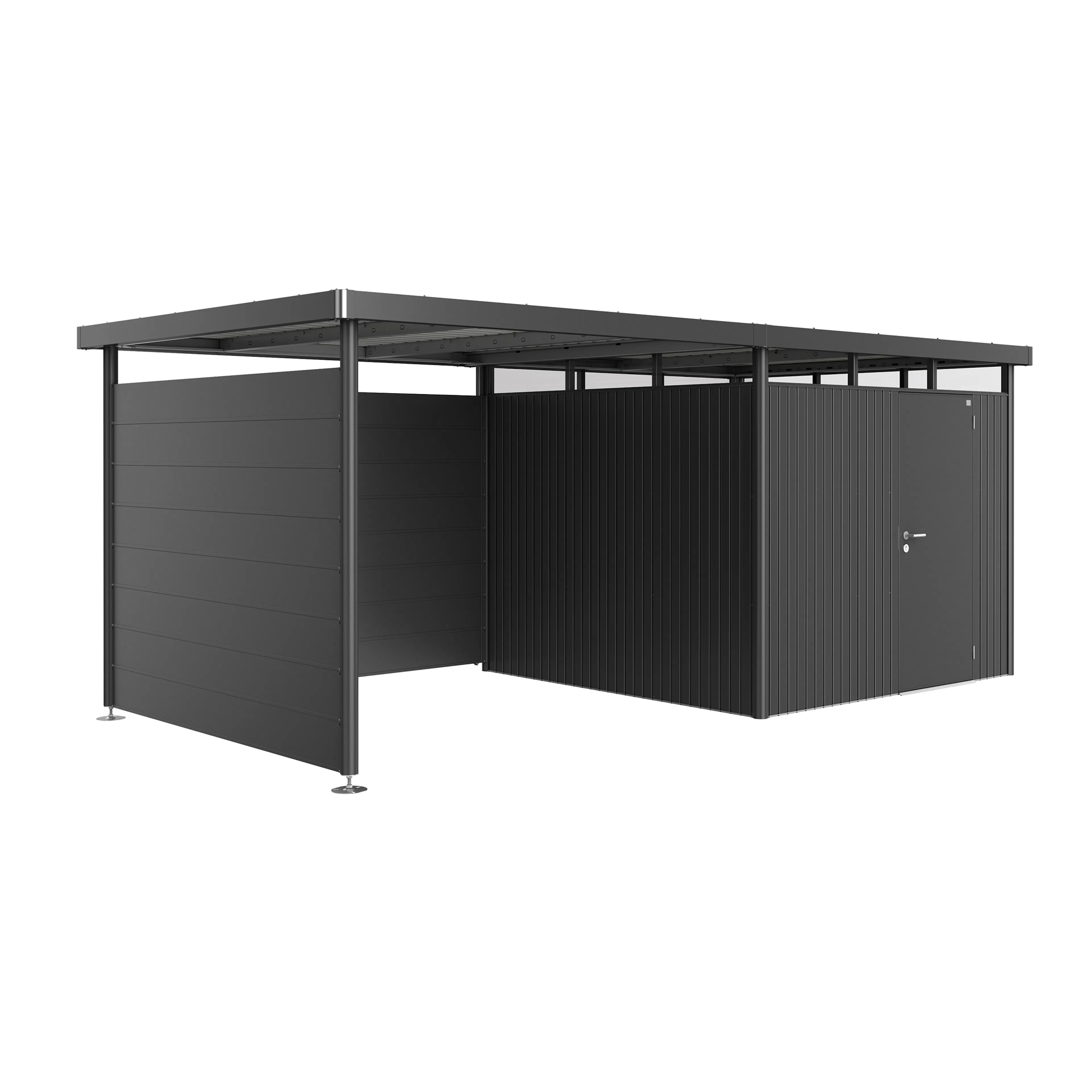 Bakvegg Biohort til Redskapsbod Highline H2- H5