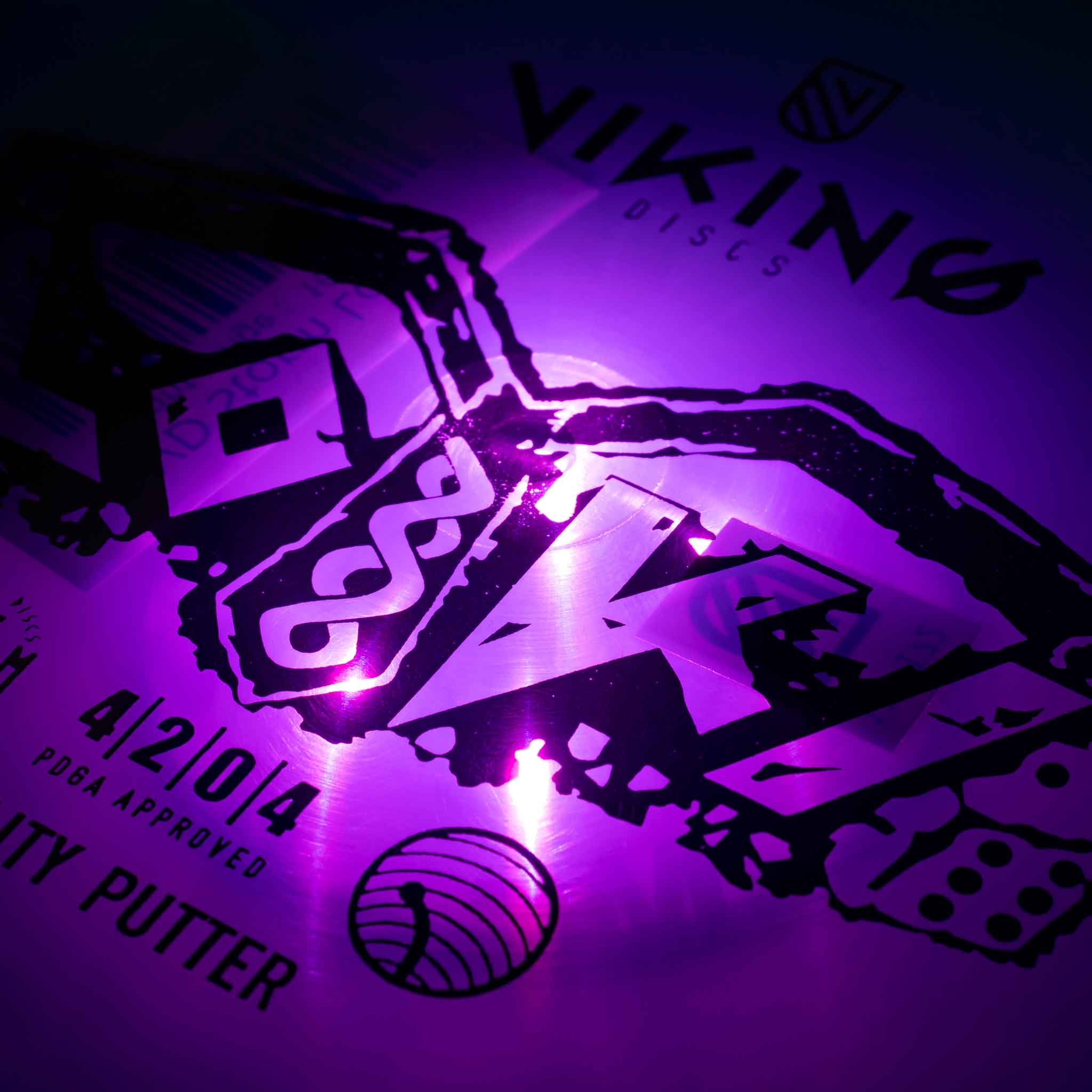 LED-belysning for Viking Discs til Frisbeegolf, 10 stk