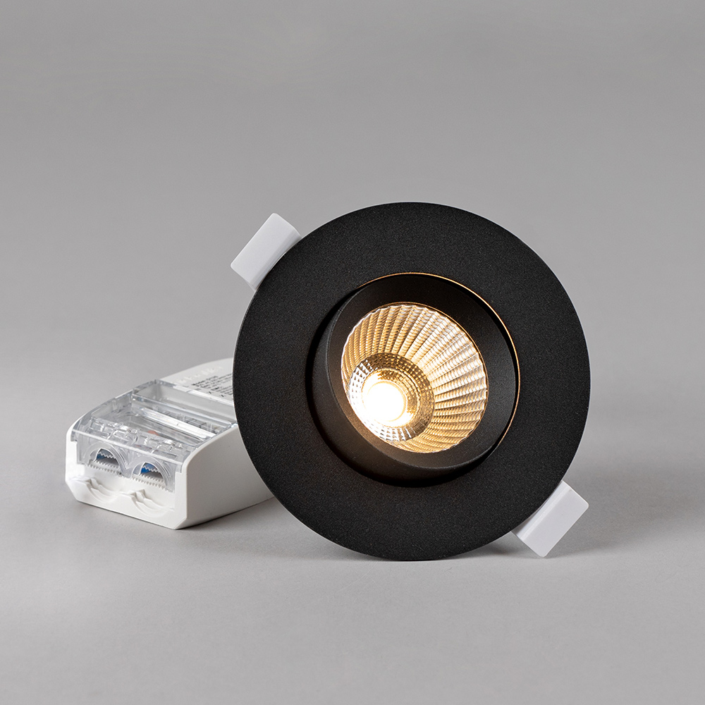 Downlight Hide-A-Lite DL Optic G2 L Q ISO Sort 610 lm
