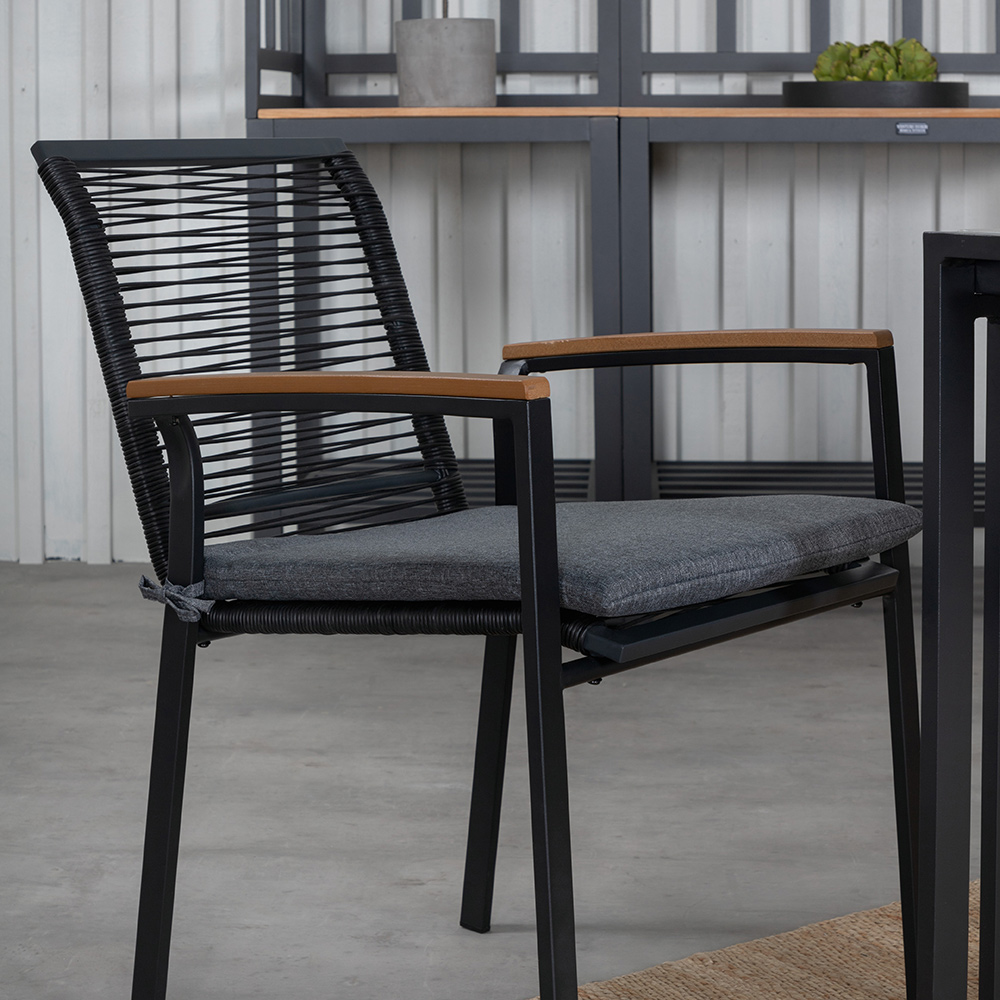 Spisegruppe Venture Home Texas med Deni Stoler