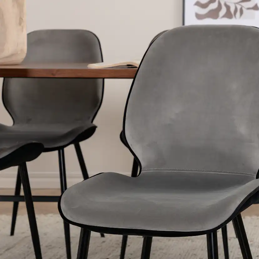 Spisegruppe Venture Home Chicago Spisebord og Elisa Spisestol
