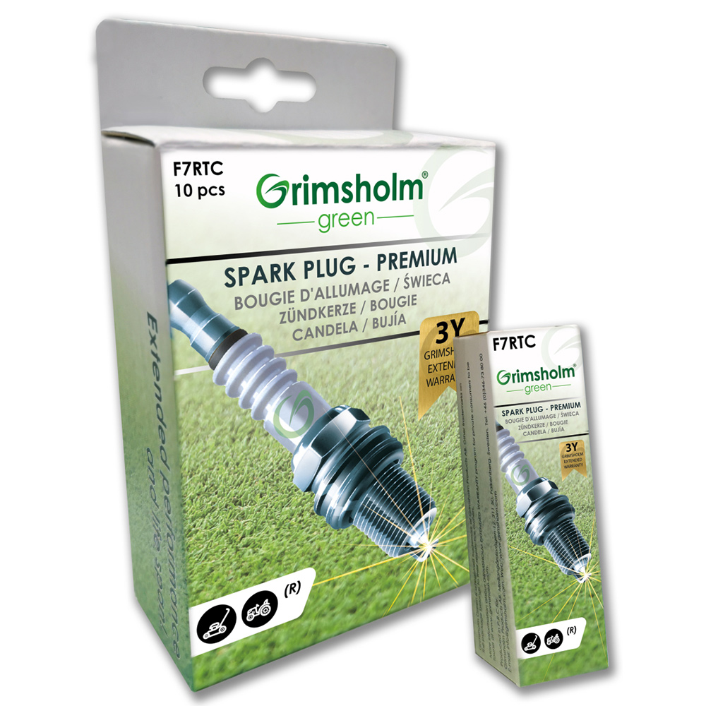 Tennplugg Grimsholm F7RTC 10-pk