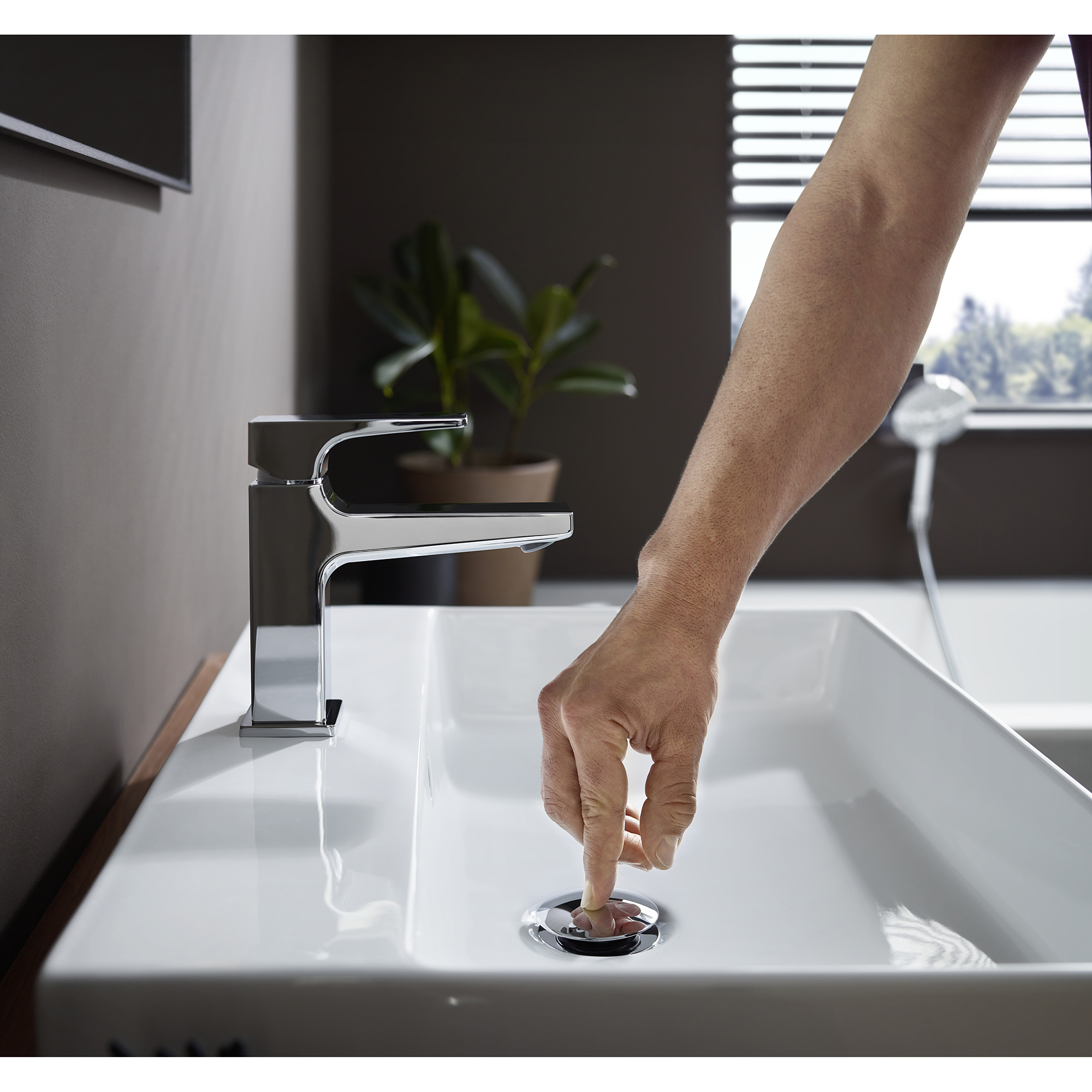 Servantbatteri Hansgrohe Metropol 100