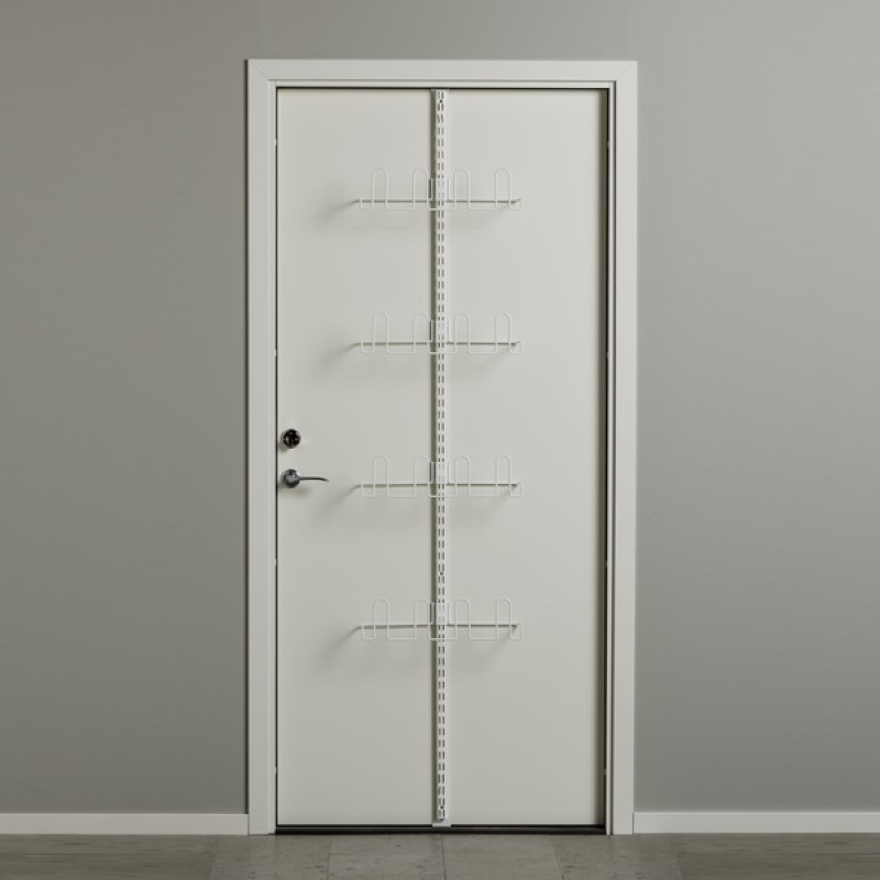 Skooppbevaringssett Elfa på Dør Hvit