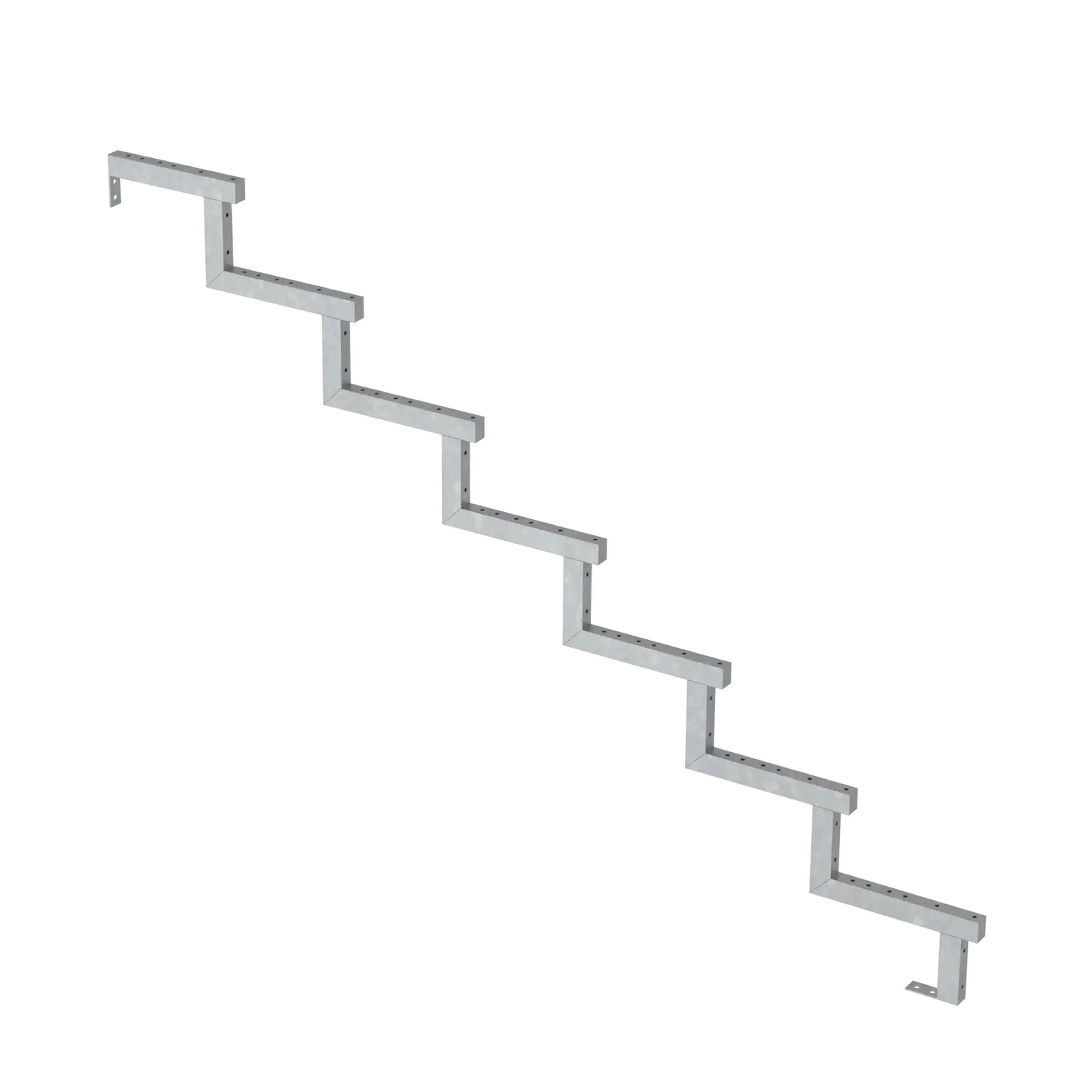 Trappevange PLUS Stål Trinndybde 28 cm