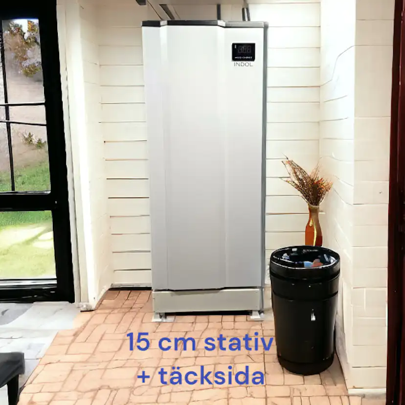 Gulvstativ Indol 15 cm Hvit