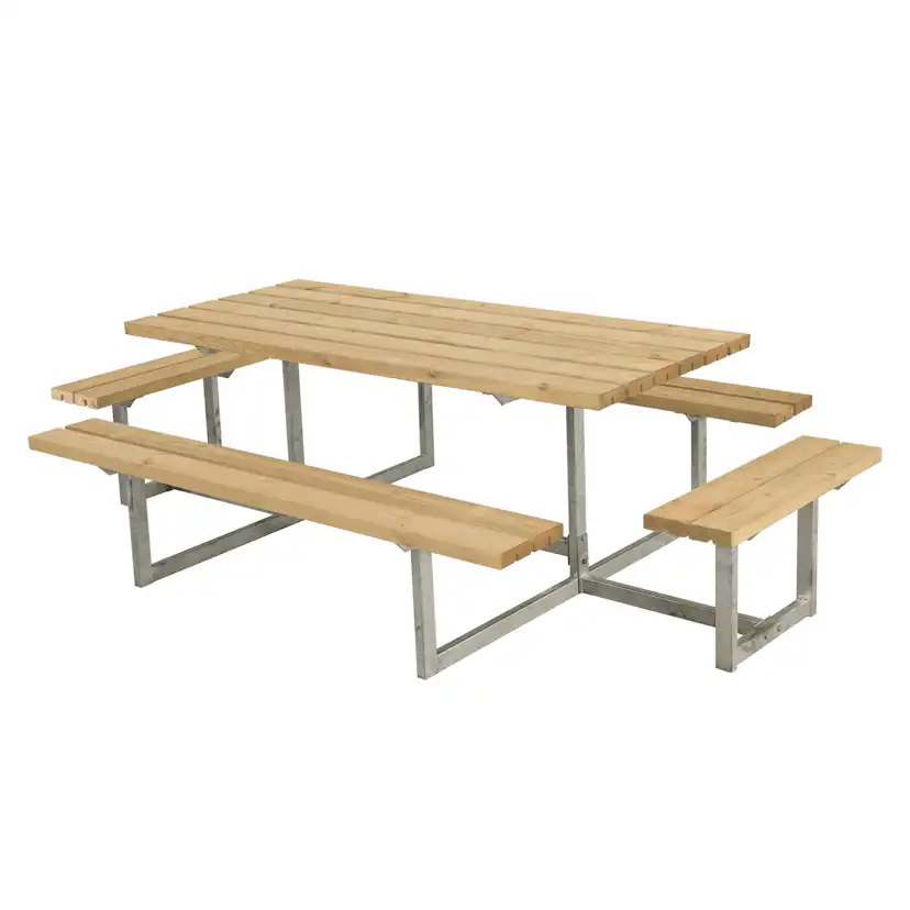 Piknikbord PLUS Basic med Påbygning 260 cm