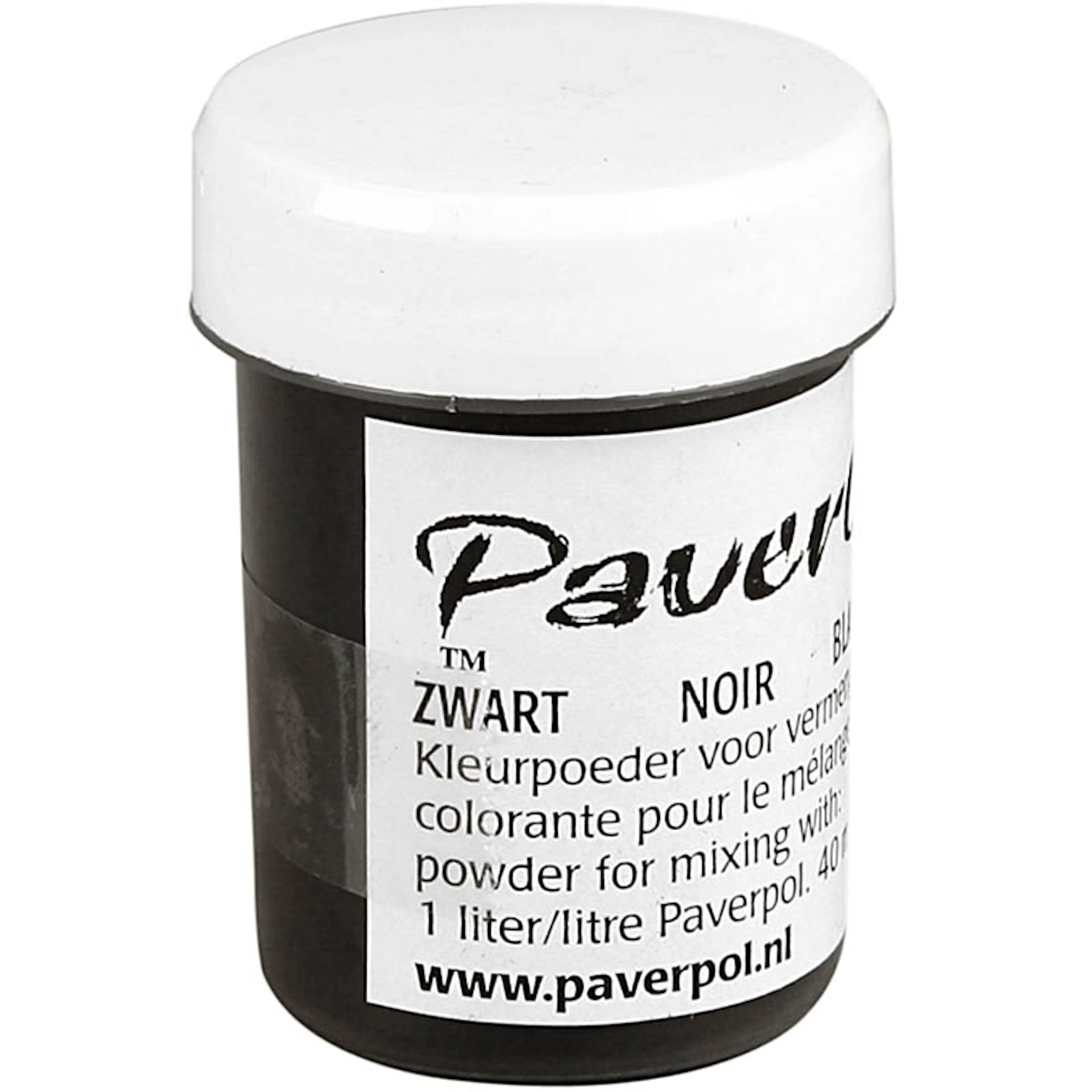 Paver Color Creativ Company Svart 40 ml/1 Boks