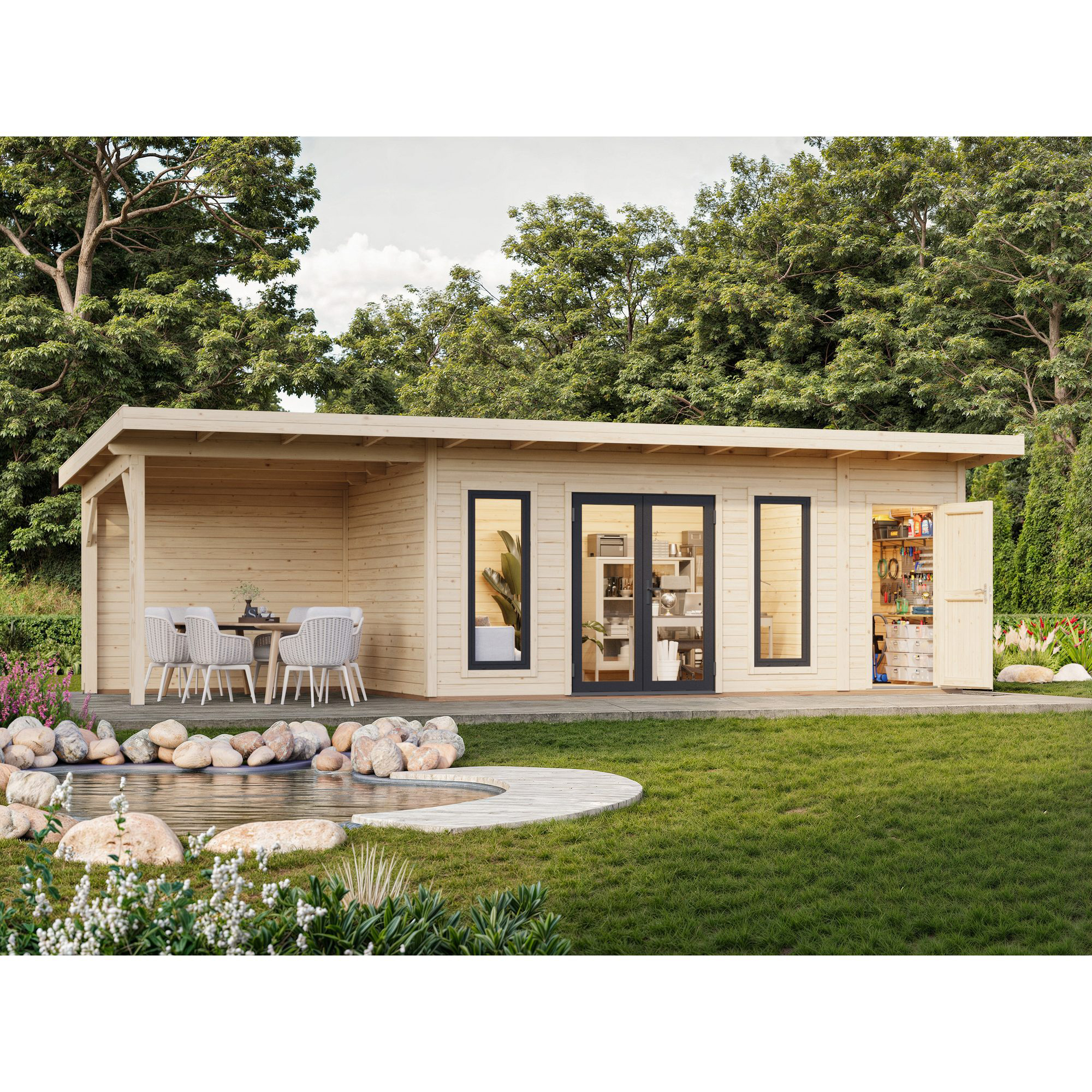 Hagestue Palmako Aurelia 25,6 m² (inv. 24,6 m²)