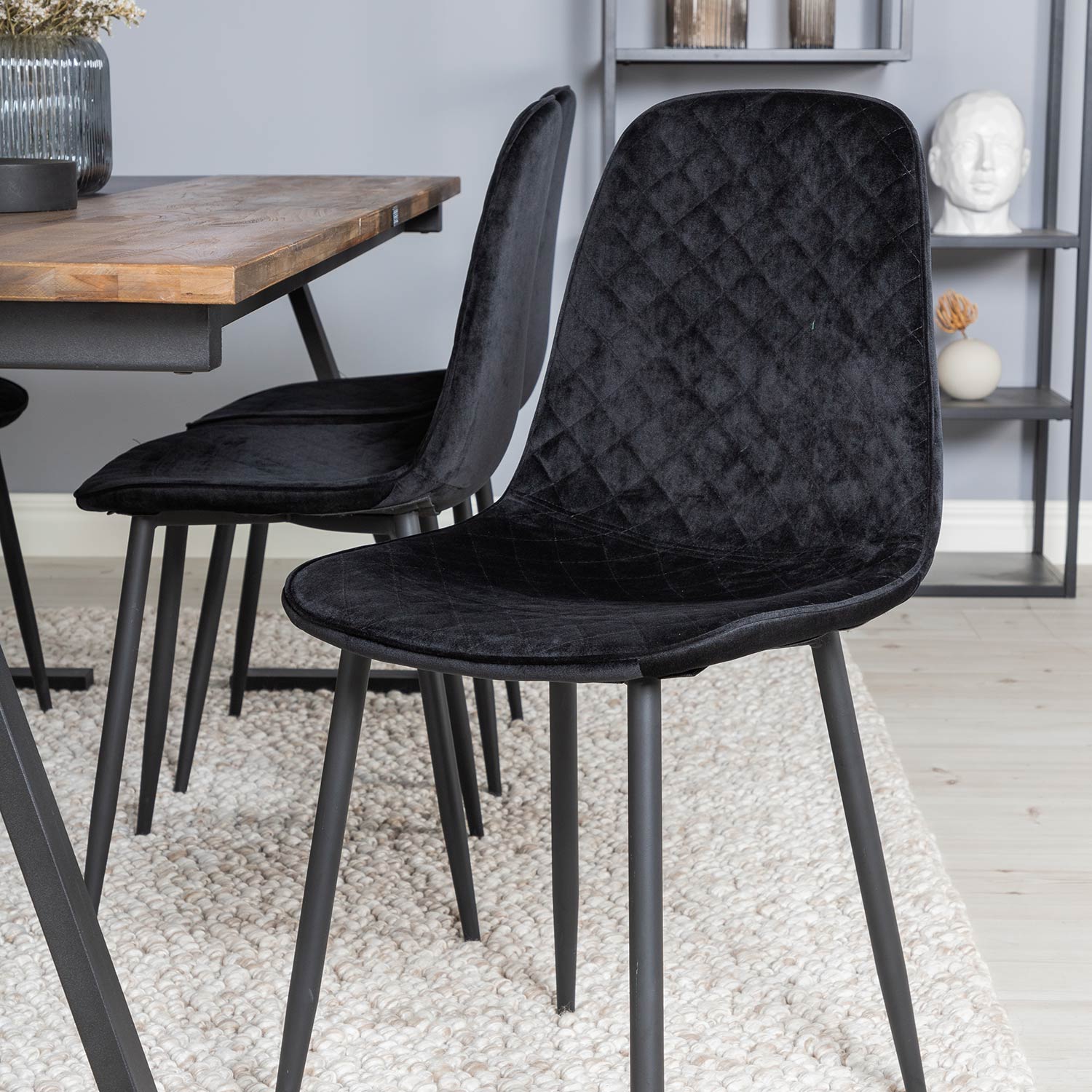 Spisegruppe Venture Home Jane med 6 Phoi Stoler