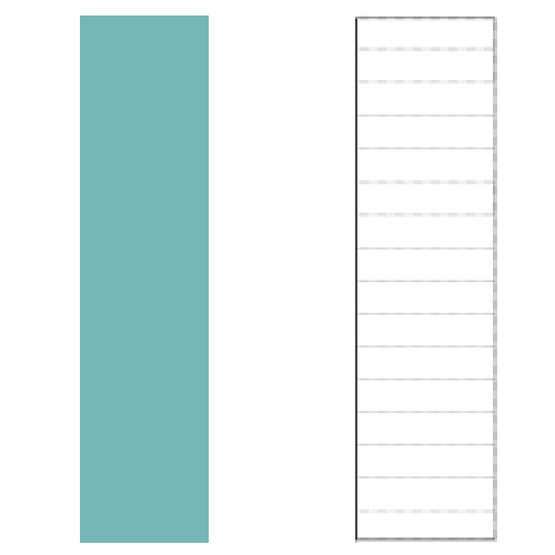 Baderomspanel Fibo 2212 M6015 Aquamarine