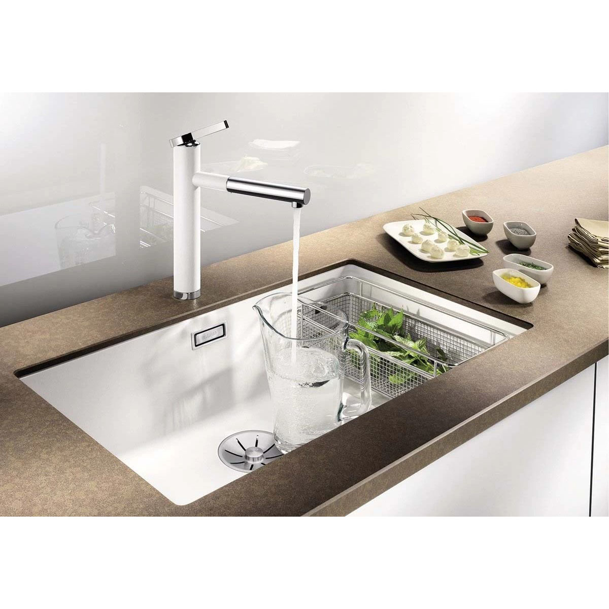 Kjøkkenvask Blanco Subline 700 Level Silgranitt Infino