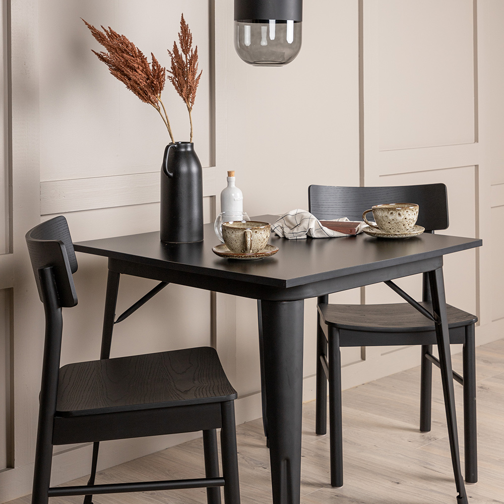 Spisegruppe Venture Home Tempe med 2 Montros Stoler