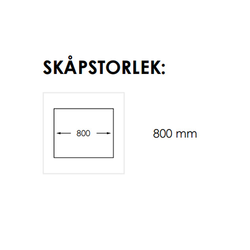 Kjøkkenvask Nordic Tech Radius 70 K X