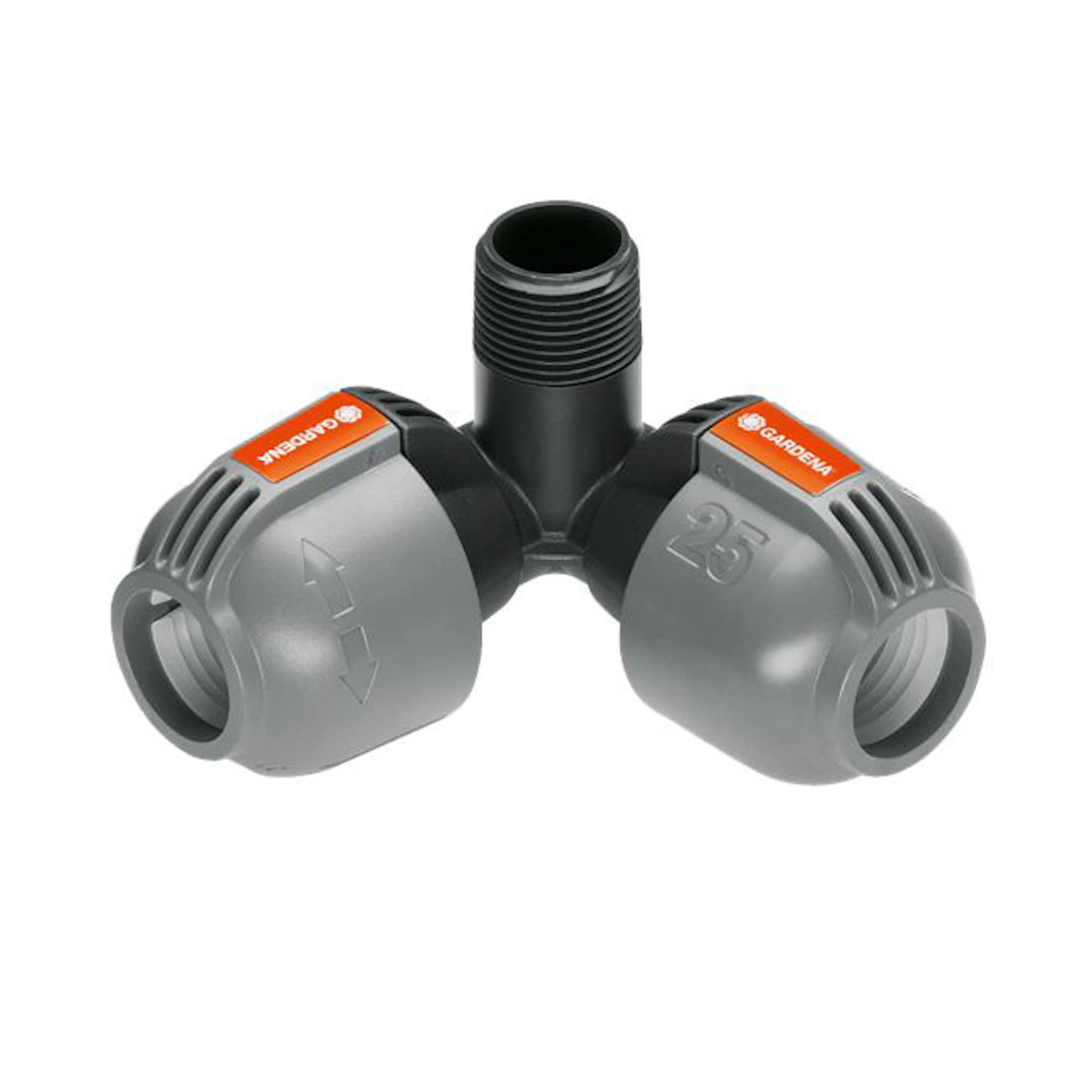 Vinklet L-skjøt Gardena 25 mm x G 3/4 Hunngjenger