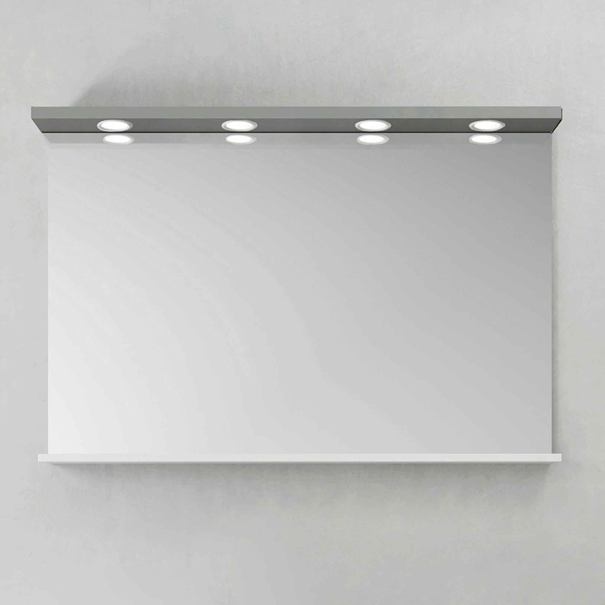 Spegel Hafa Store LED-Spots | badrum - badrumsmobler - badrumsspegel | KakelKungen