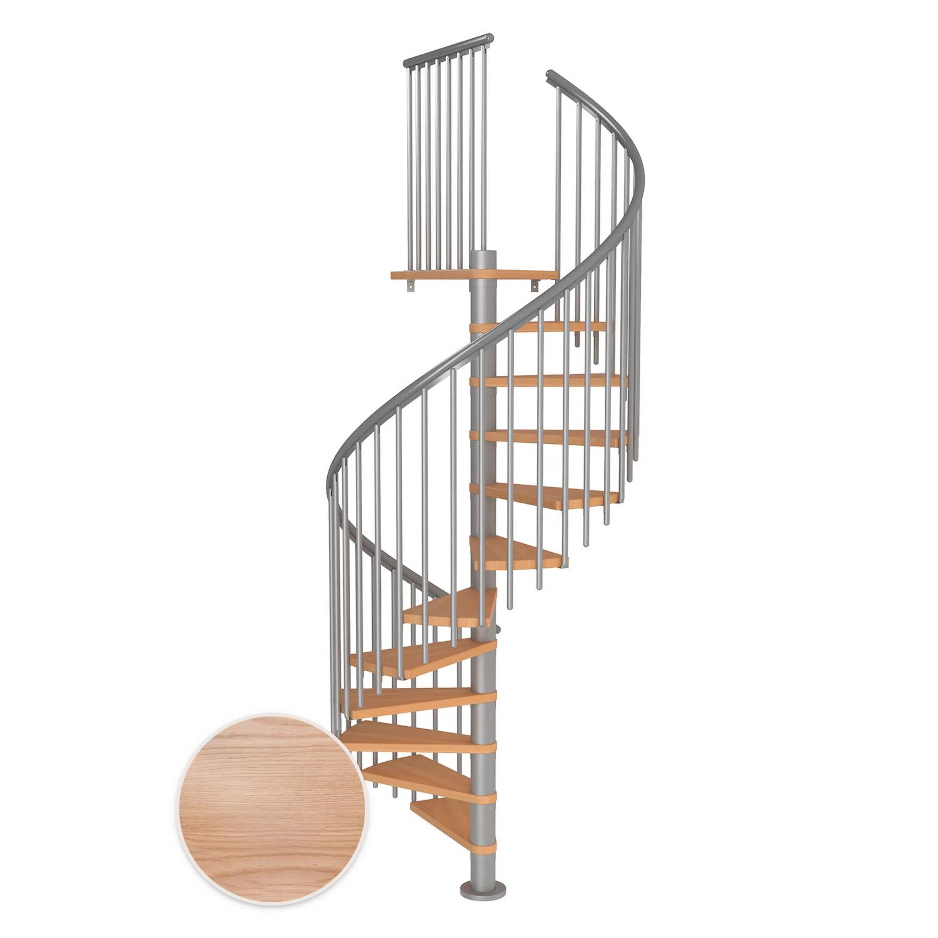 Spiraltrapp Dolle Montréal Eik Multiplex Classic 4