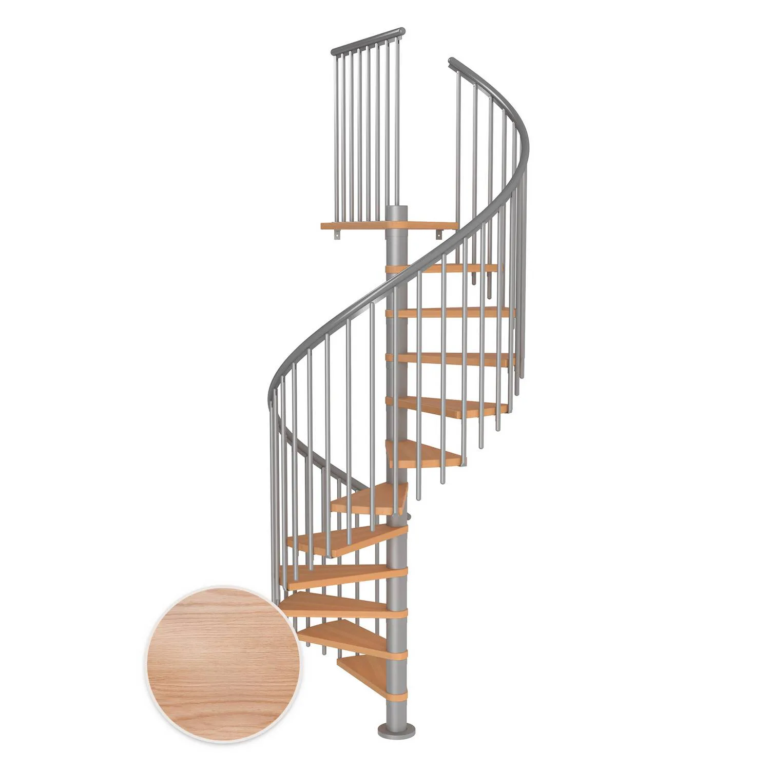 Spiraltrapp Dolle Montréal Eik Multiplex Classic 4
