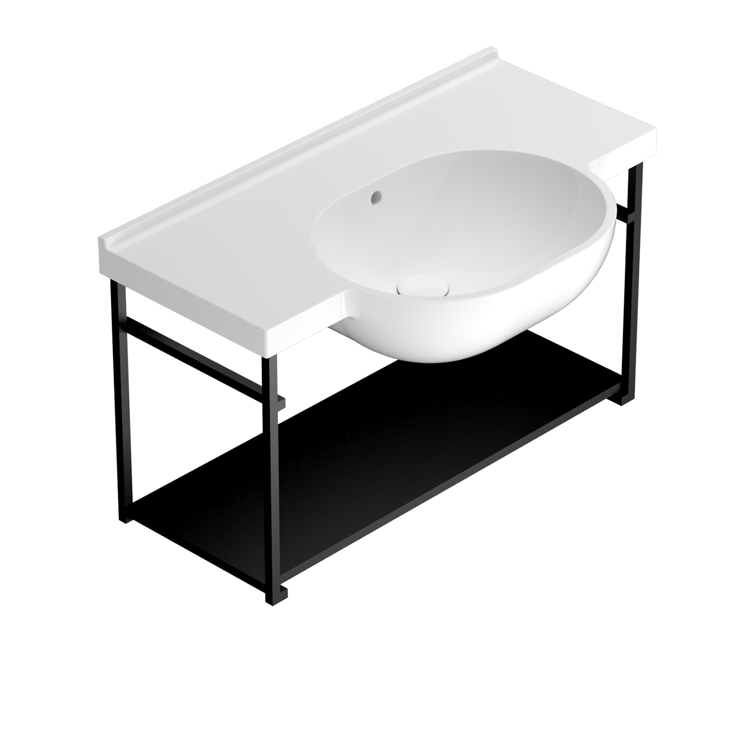 Vegghengt Stativ Globo for Vask 6-ME080BI