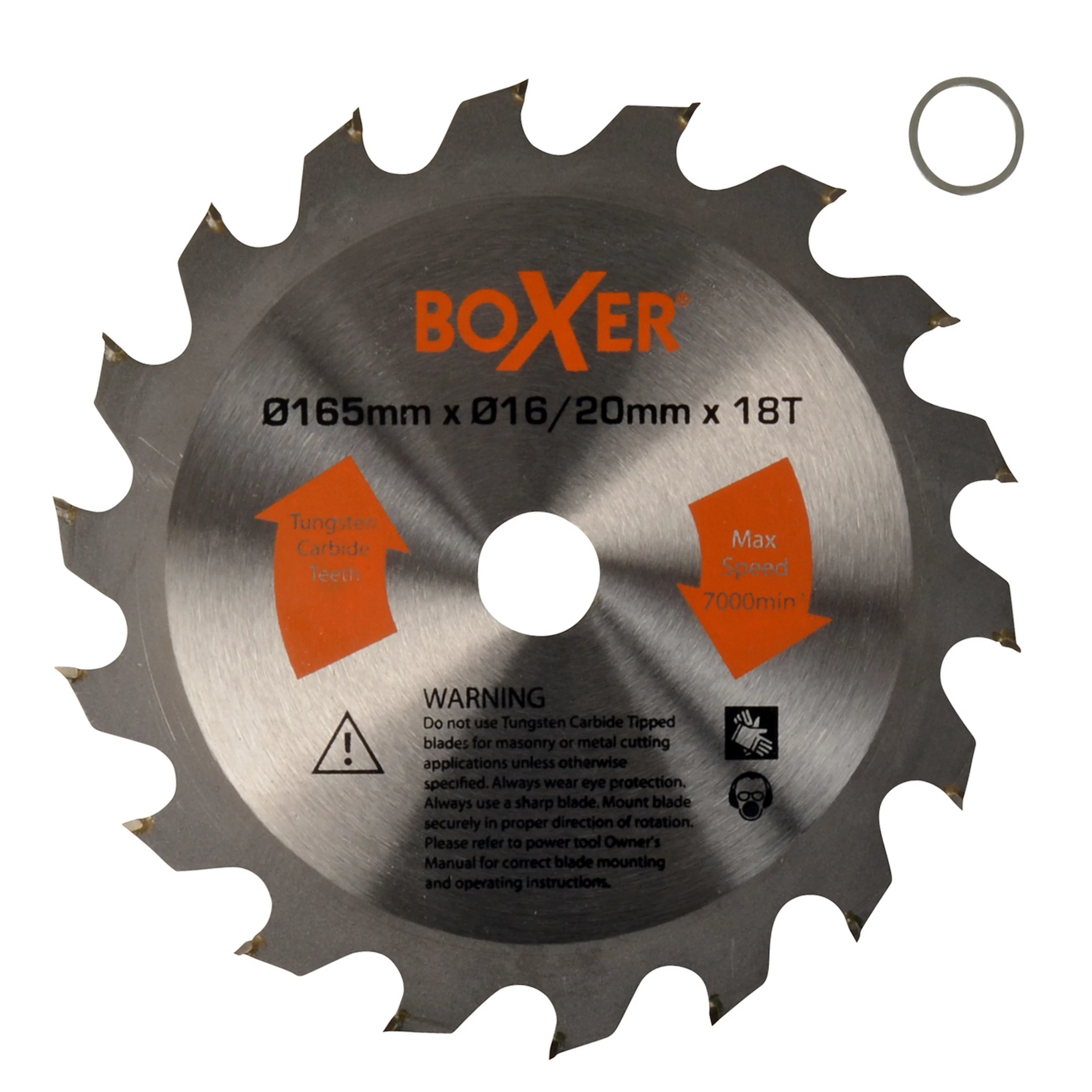 Sagblad Boxer 165 mm Grovt 18T