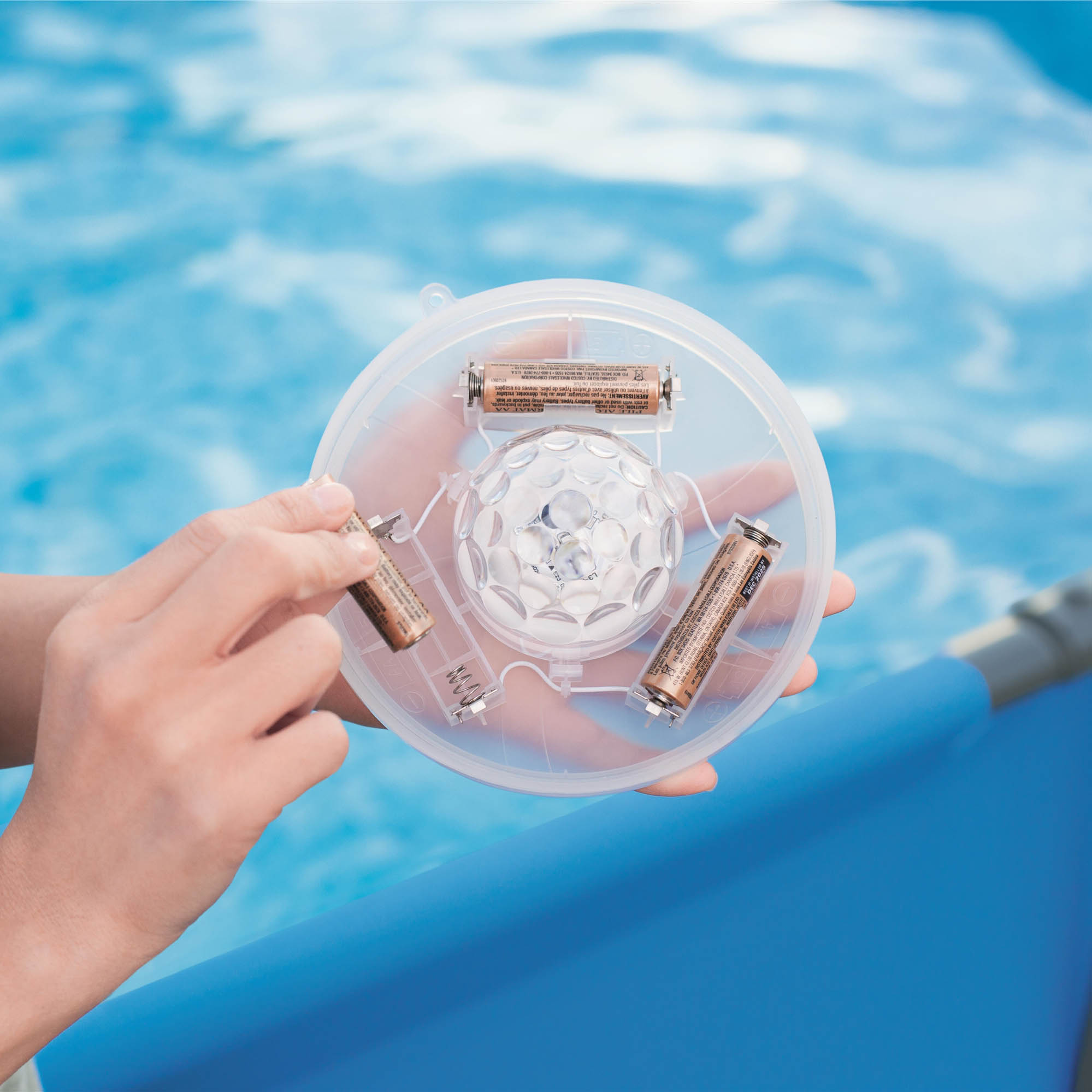 Led-lys Bestway Flytende