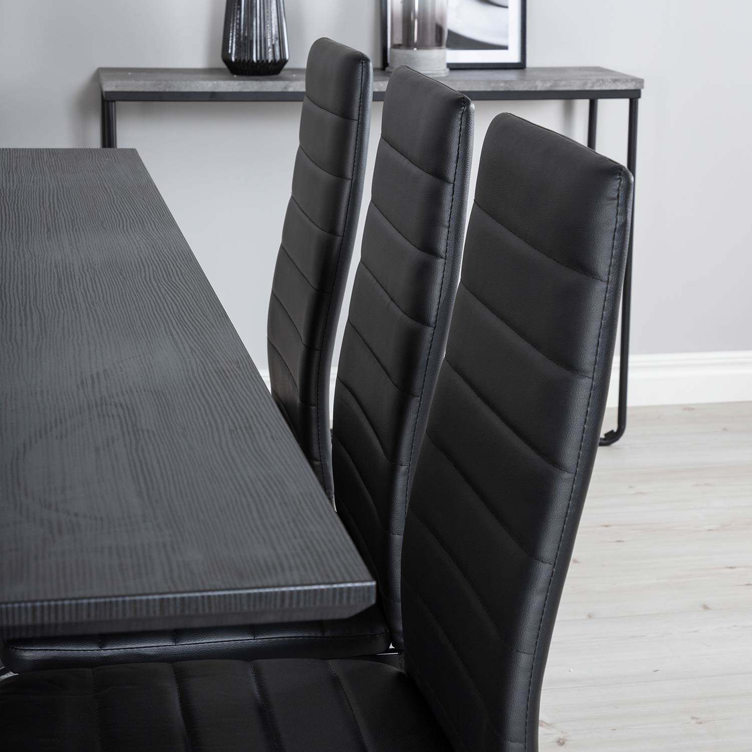 Spisegruppe Venture Home Madde med 6 Sly Stoler
