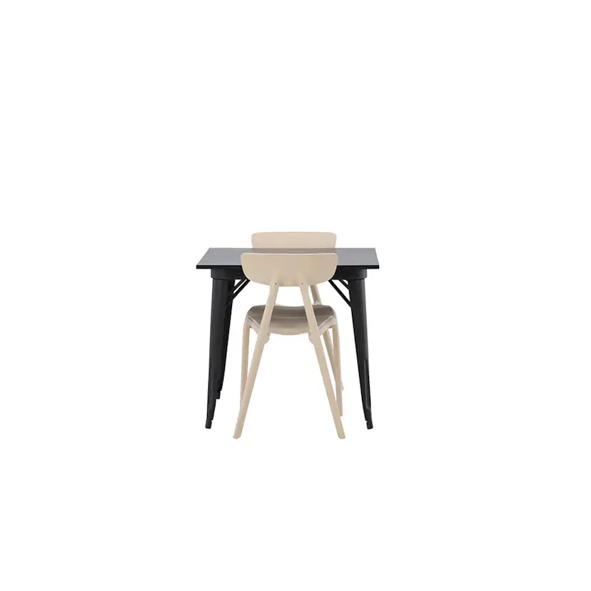 Spisegruppe Venture Home Tempe 80 cm med 2 Ursholmen Stoler